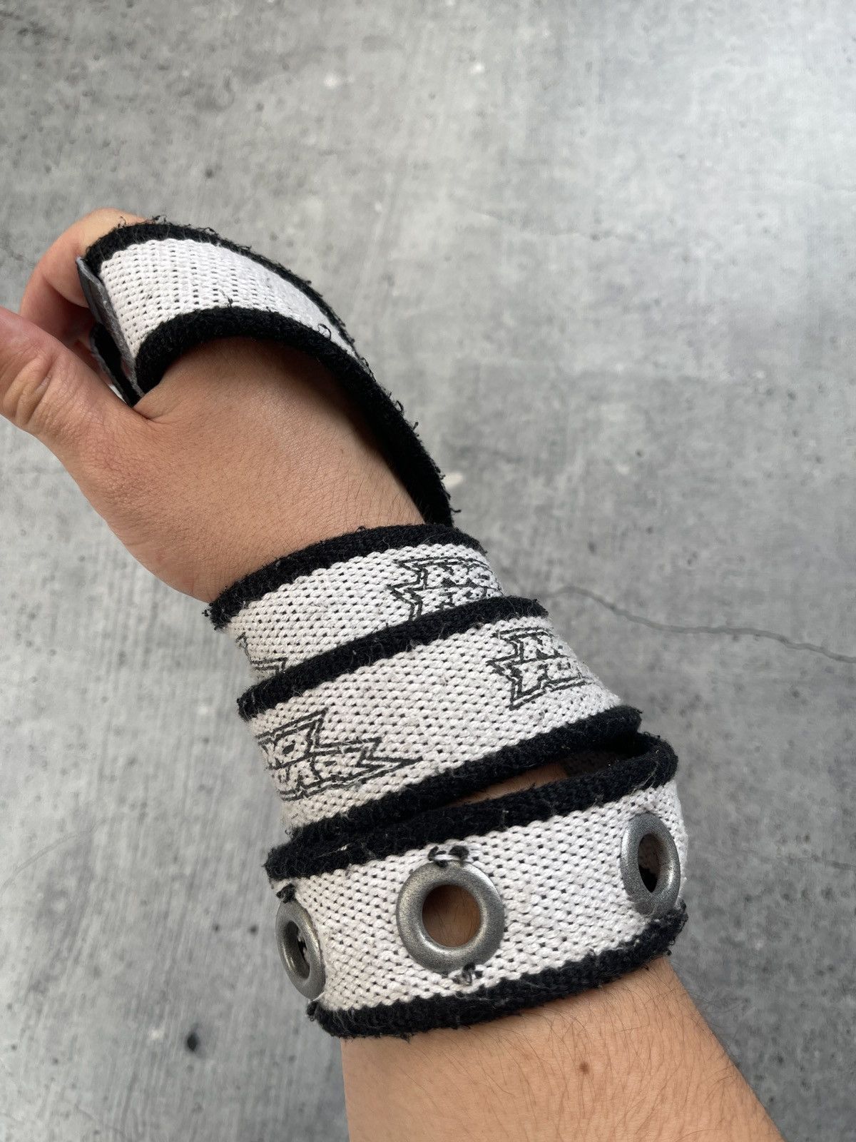 No Fear × Vintage No Fear skate belt vintage white Y2K Size ONE SIZE - 5 Thumbnail