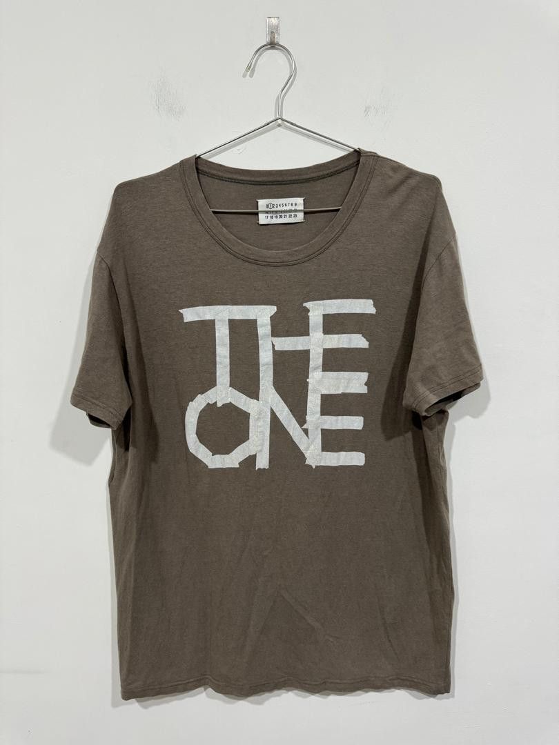 Maison Margiela Maison Margiela "The One" Tee Size US S / EU 44-46 / 1 - 1 Thumbnail
