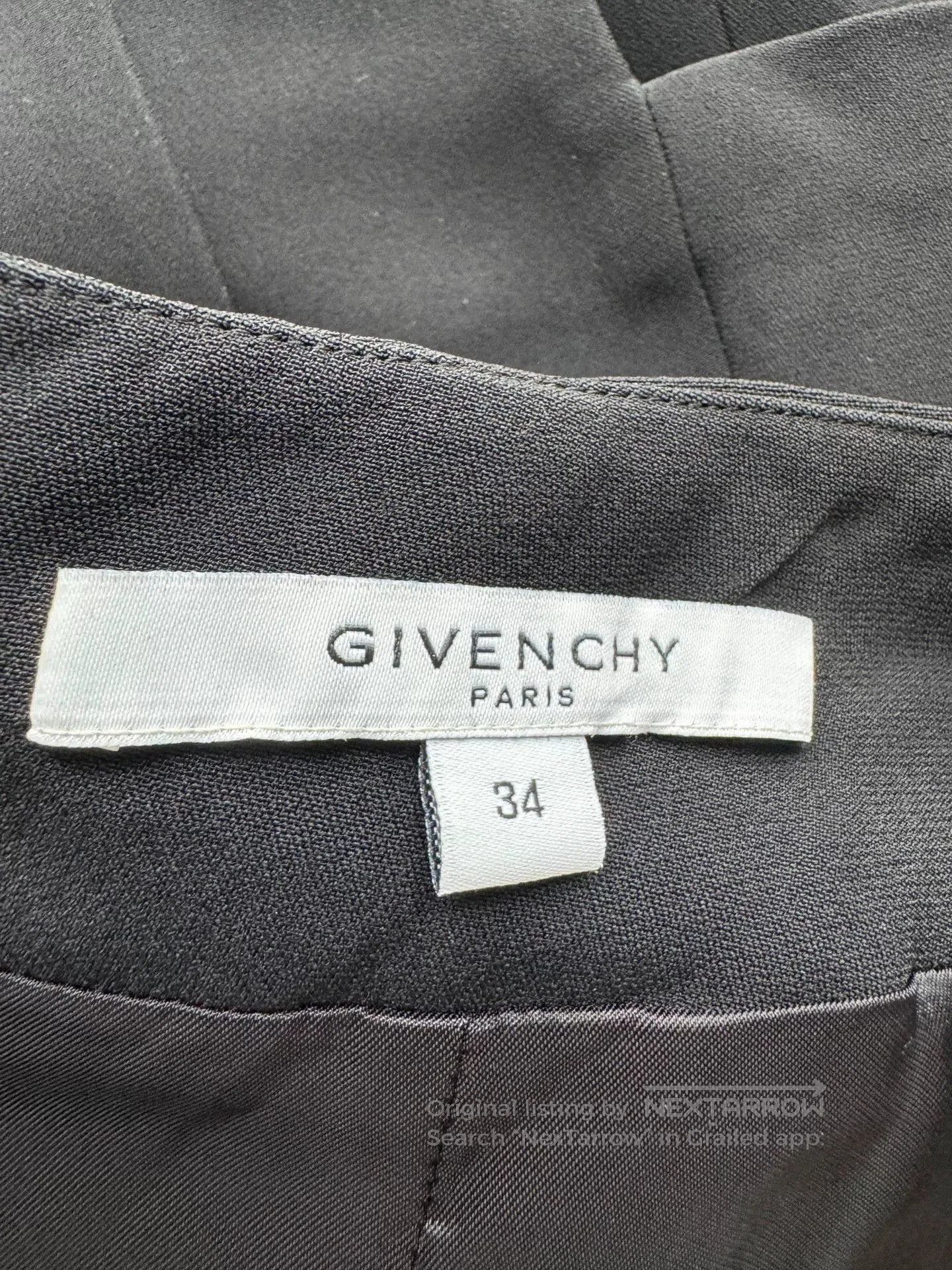 Givenchy Givenchy Black Tailored Shorts. Size 33" - 3 Thumbnail