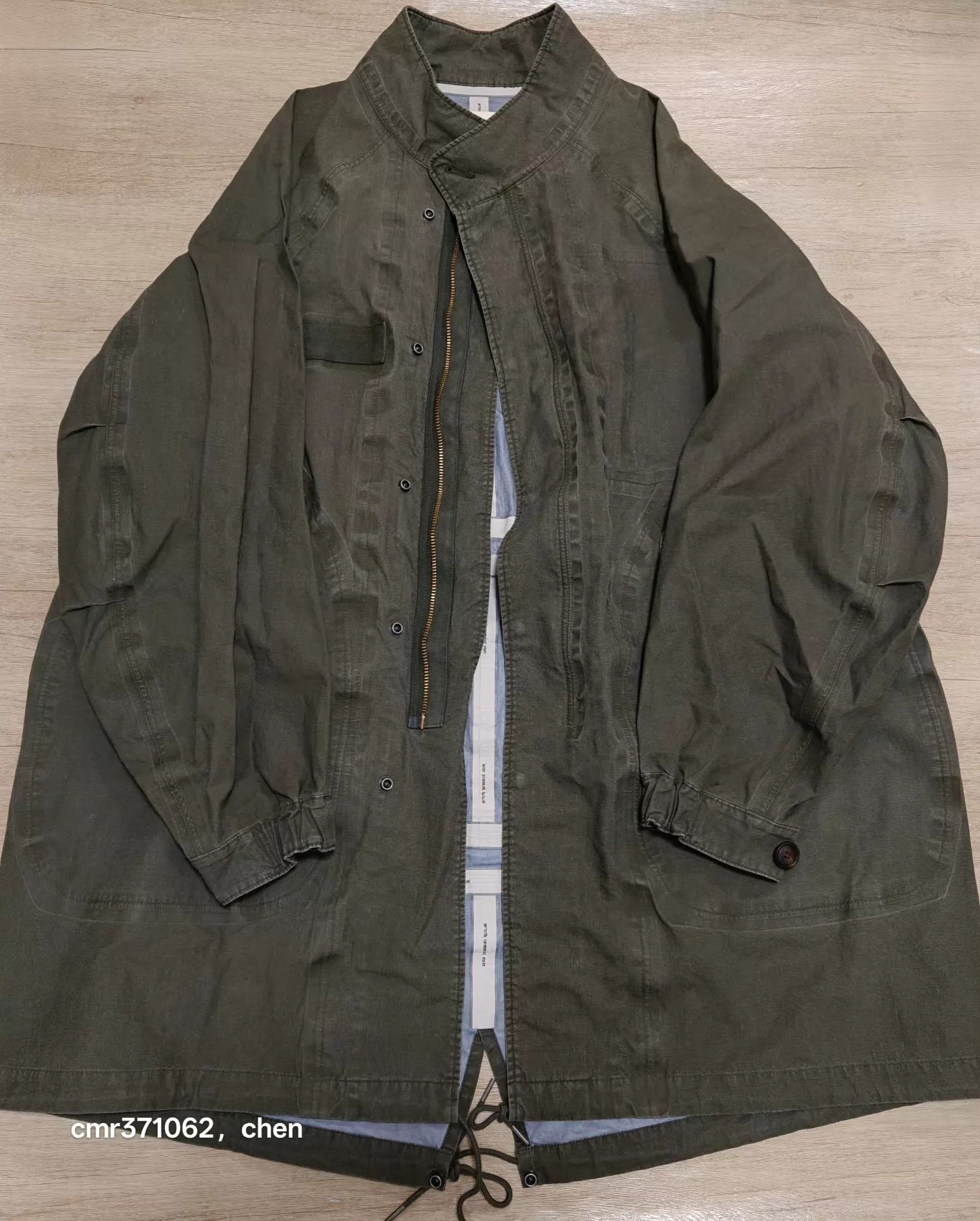 Visvim VISVIM 25SS SIX FIVE FISHTAIL PARKA 3L DMGD olive2 2 LN Size US M / EU 48-50 / 2 - 2 Thumbnail