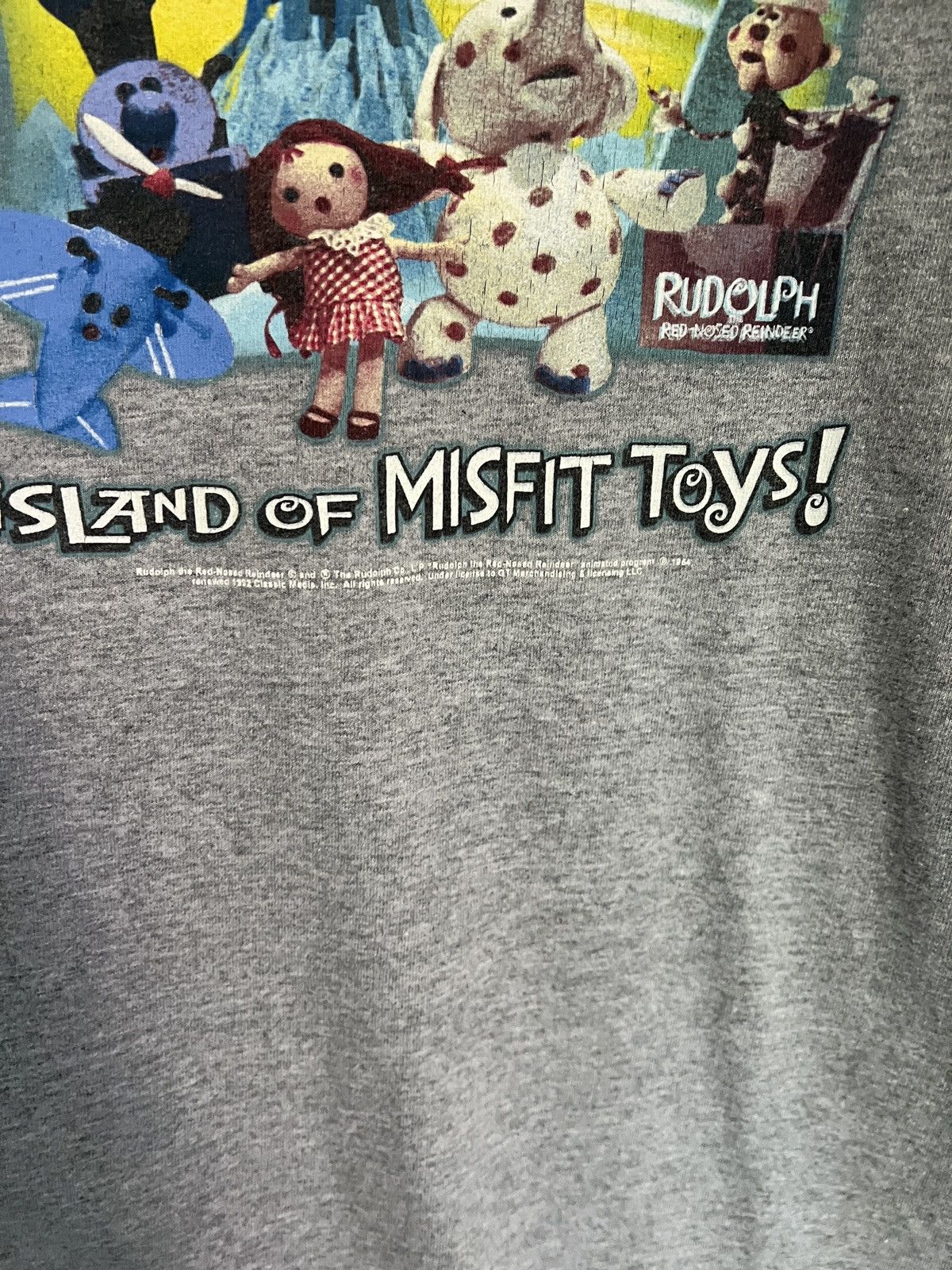 Universal Studios 90s Rudolph: Island of Misfit Toys Promo Tee Size US L / EU 52-54 / 3 - 4 Thumbnail