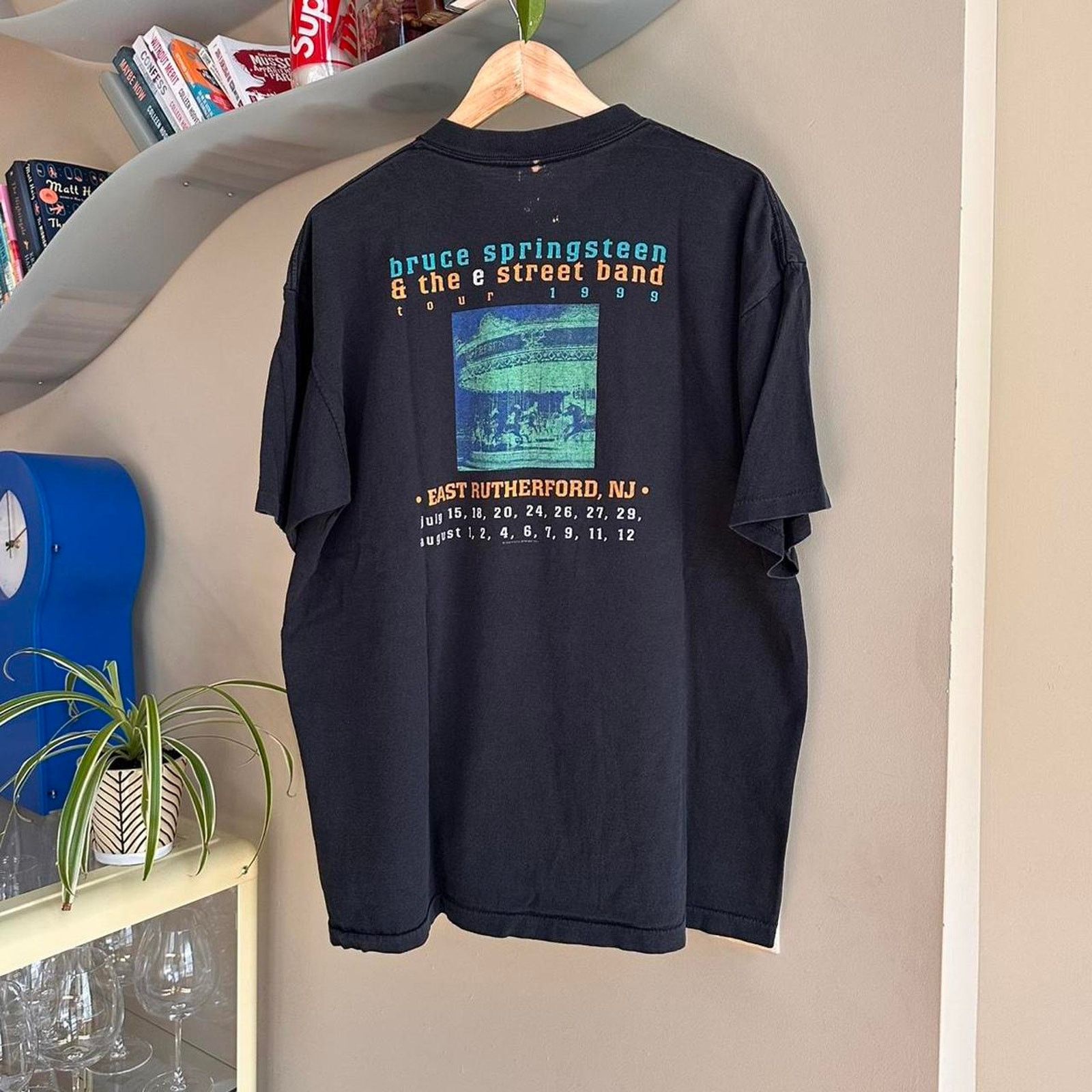 Band Tees × Vintage Vintage 1999 Bruce Springsteen Shirt Size US XL / EU 56 / 4 - 4 Thumbnail