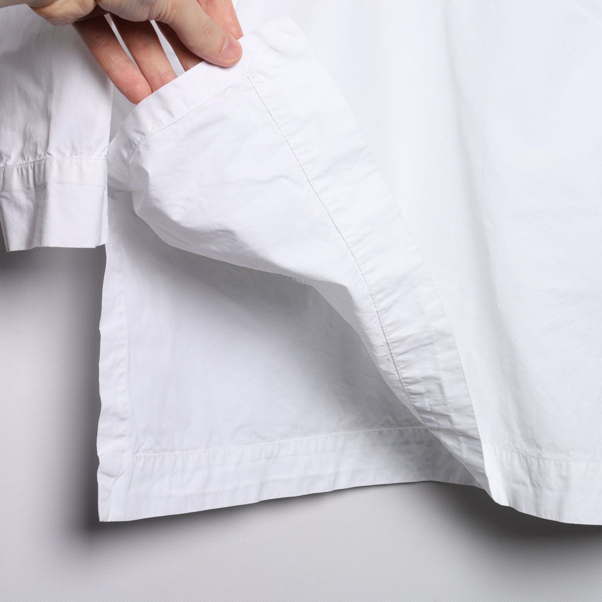 Casey Casey Casey Casey Oversized White Shirt Paper Tippy Top Wide Size XS / US 0-2 / IT 36-38 - 12 Thumbnail