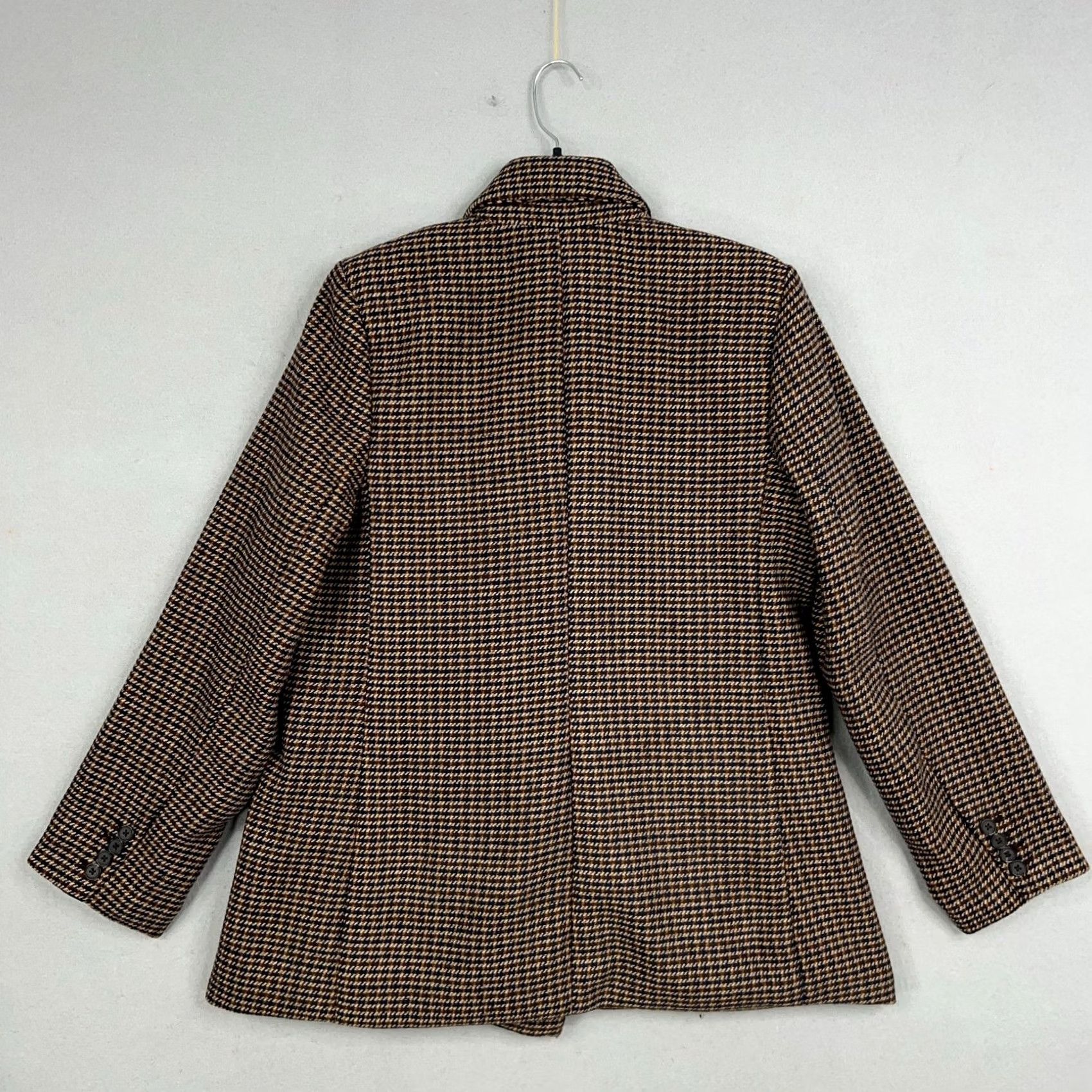 Old Navy Old Navy Blazer Womens Large Brown Plaid Sports Coat Double Breasted Academia Blazer Women L Brown Plaid Size L / US 10 / IT 46 - 6 Thumbnail
