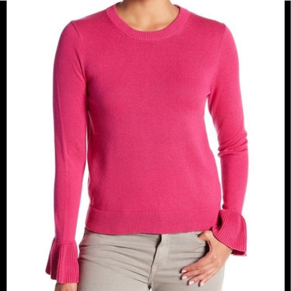 J.Crew J.Crew Ruffle Cuff Sweater Size XXS / US 00 / IT 34 - 1 Thumbnail