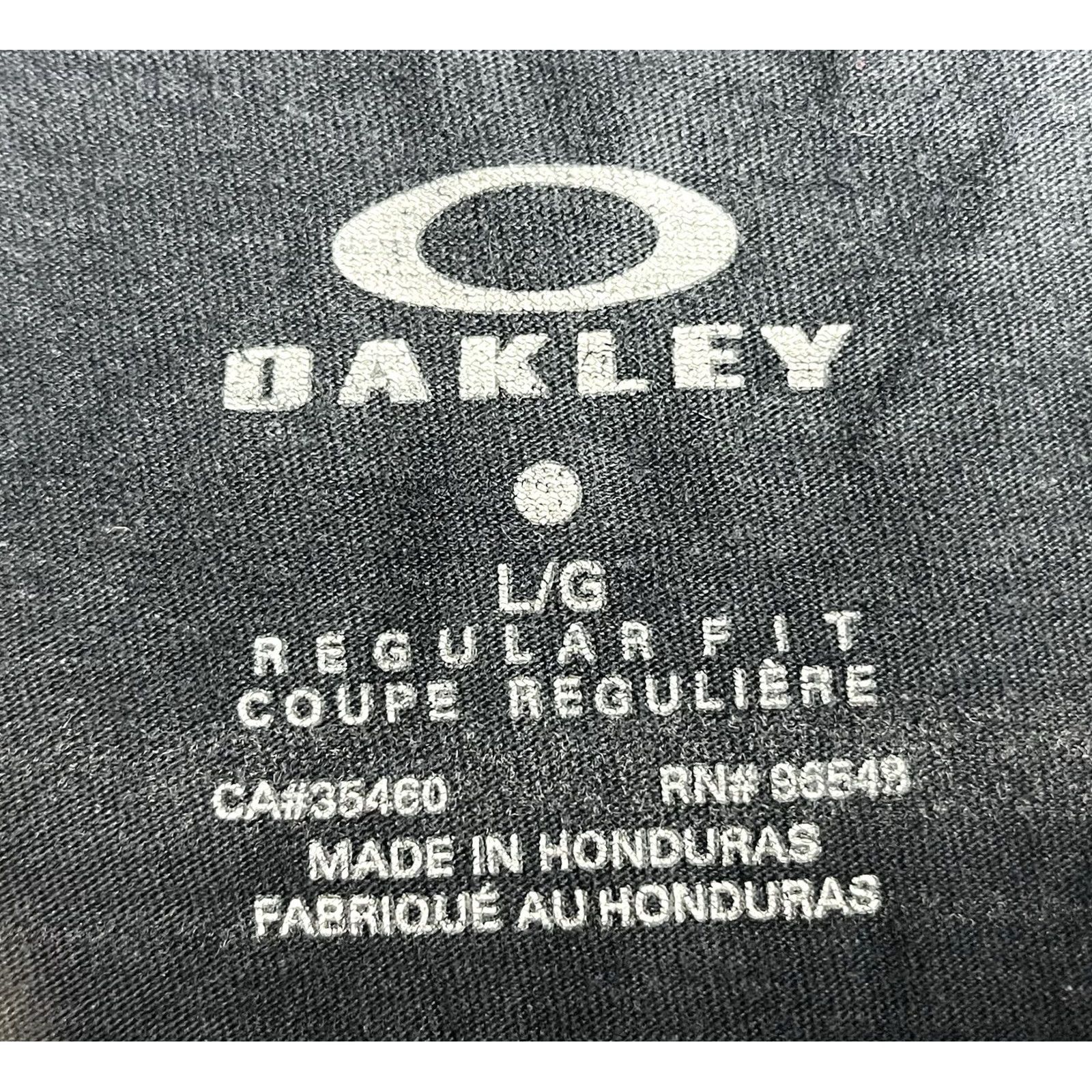 Oakley Oakley Shirt L Black Ace Spades Mens Size Regular Fit Logo Distressed Size US L / EU 52-54 / 3 - 5 Thumbnail