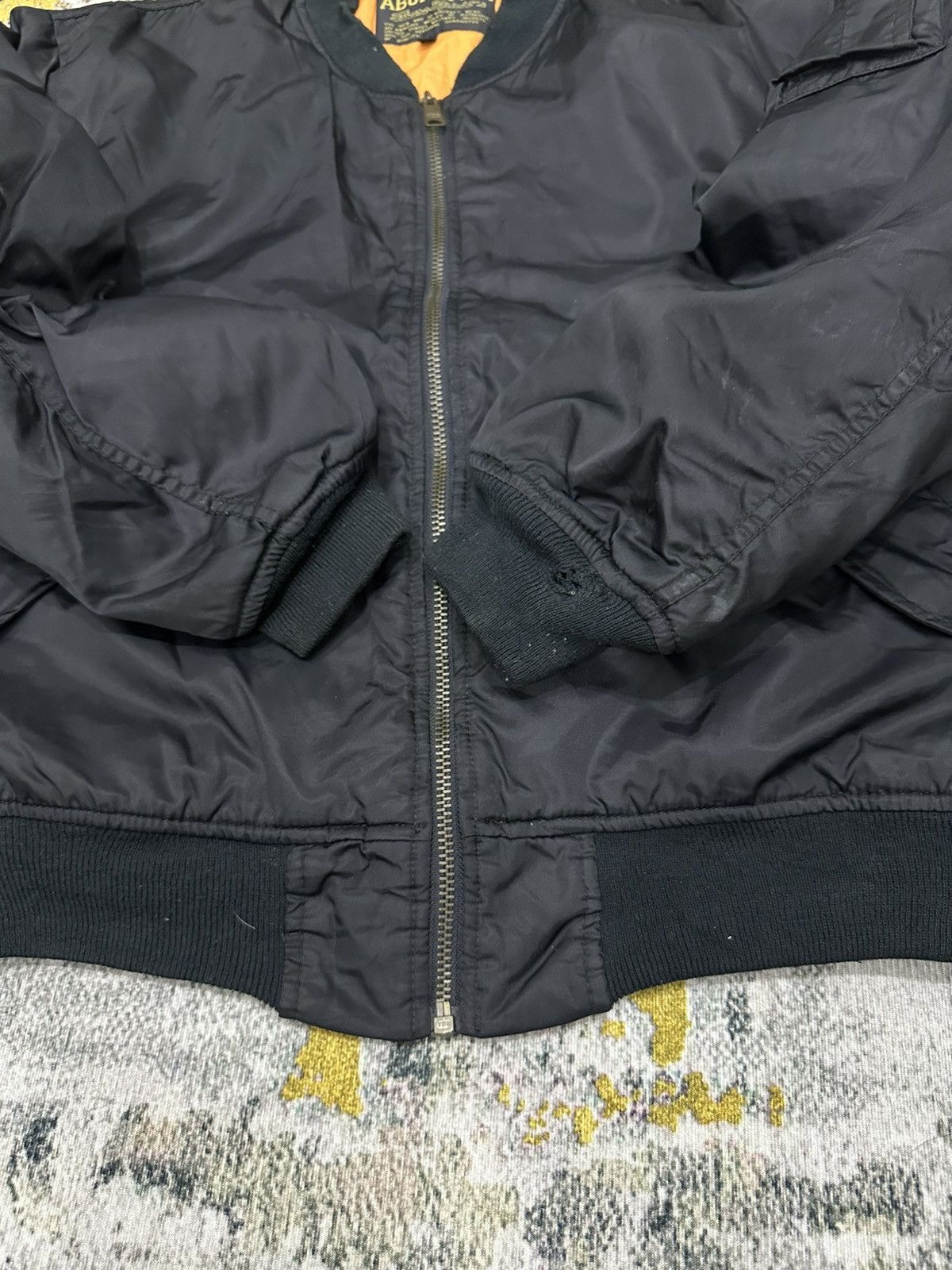 Flight Club Vintage Aburaysia MA-1 Bomber Flight Jacket Size US XL / EU 56 / 4 - 13 Thumbnail