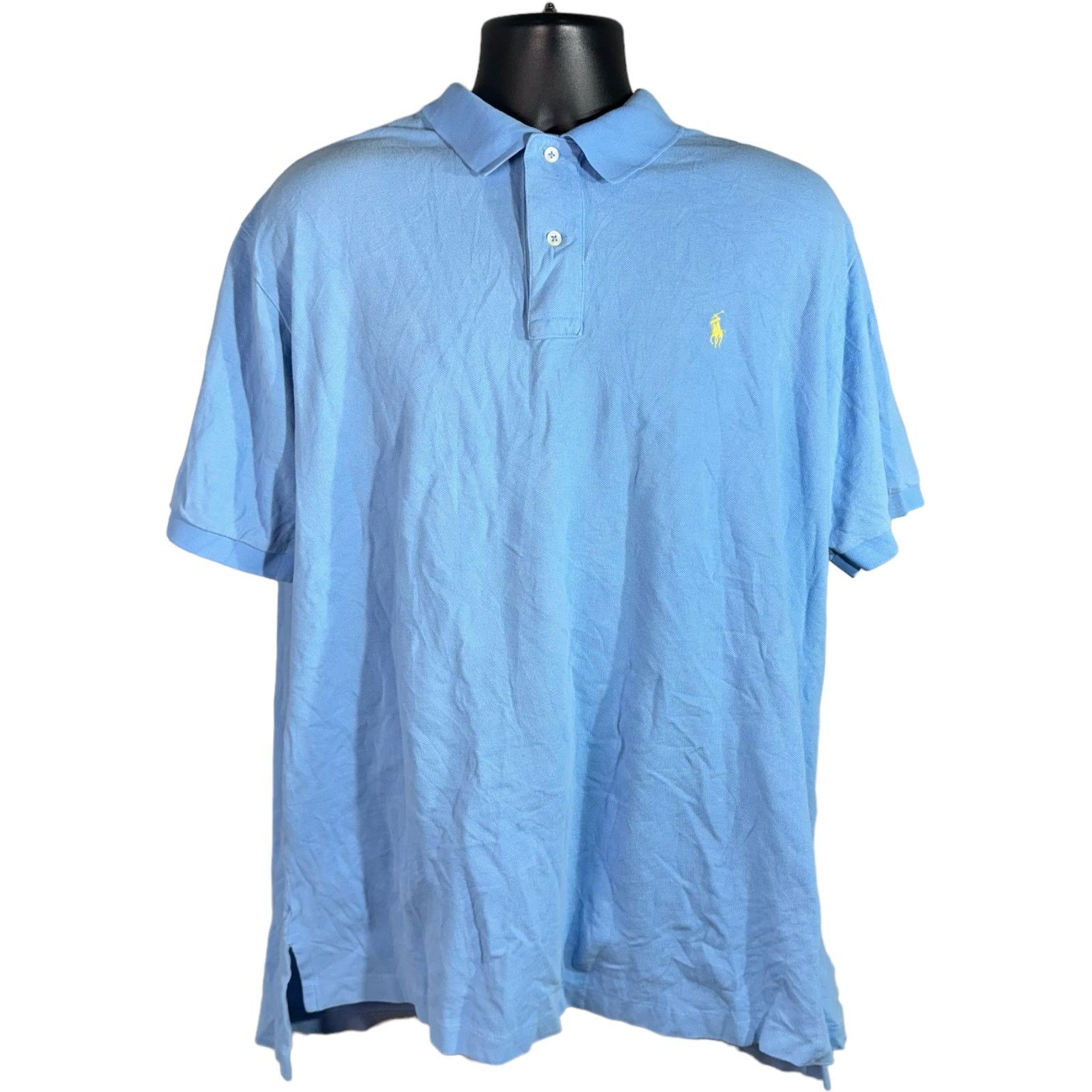 Polo Ralph Lauren Polo Ralph Lauren Short Sleeve Polo Size US XXL / EU 58 / 5 - 1 Thumbnail
