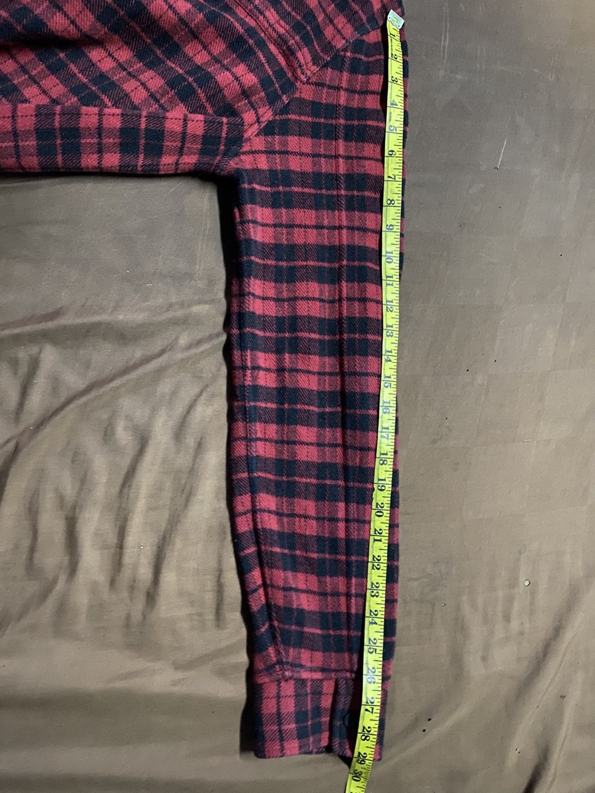 Polo Ralph Lauren ❗️OFFER❗️Polo Ralph Lauren Half Zipper Flannel Hoodie Size US L / EU 52-54 / 3 - 10 Thumbnail