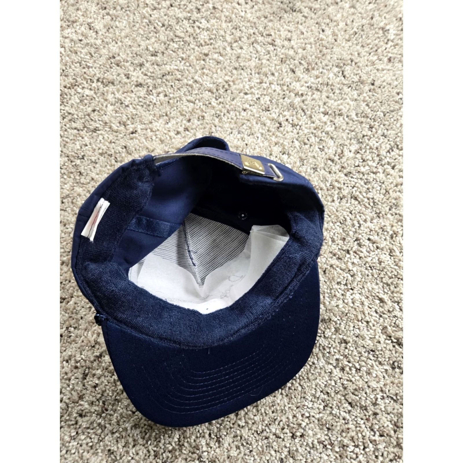 Bell VINTAGE Mohr's Pacific Bell Hat Cap One Size Strap Back Blue 90s Baseball Cap Men Adjustable Twill Cotton 90s Theme Womens Mens Boys Girls Size ONE SIZE - 6 Thumbnail