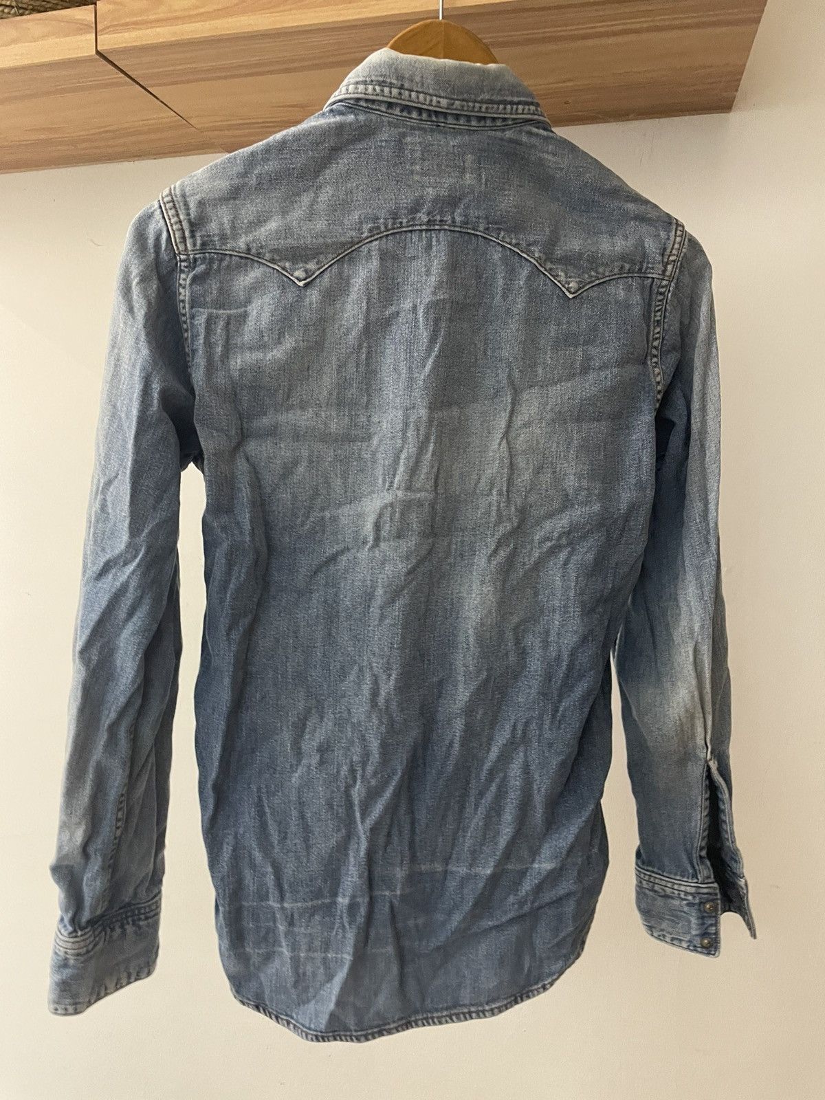 Blue Blue Japan × Japanese Brand Blue Blue Japan Stone Western Snap Button L/S Shirt Size US S / EU 44-46 / 1 - 13 Thumbnail