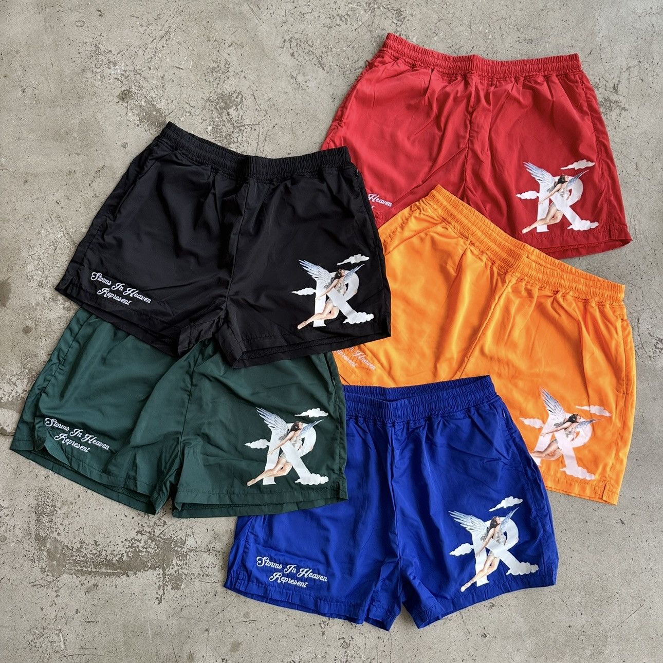 パンツ Represent Storms In Heaven Shorts S Storms In Heaven Shorts Blue || Buy Now || Limited Stock