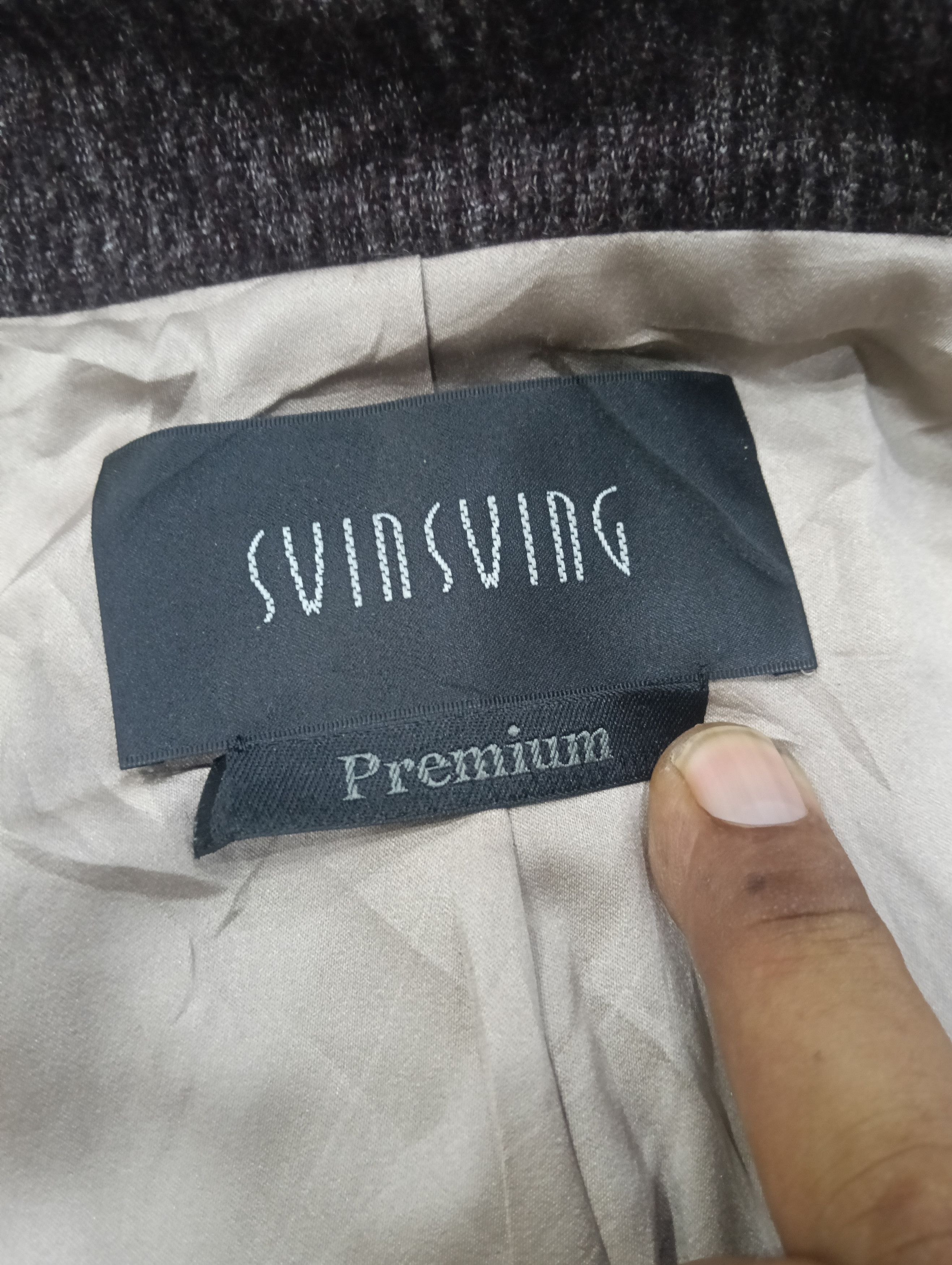 Le Grande Bleu (L.G.B.) Swinswing/Svinsving Jacket Like Double Collar Size M / US 6-8 / IT 42-44 - 8 Thumbnail