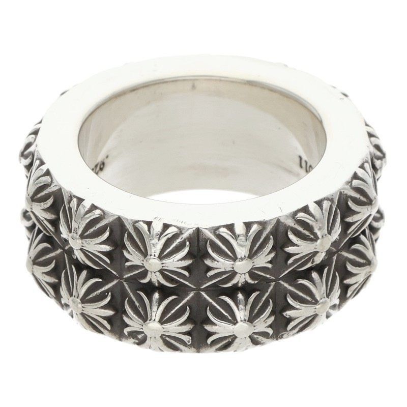 Chrome Hearts Chrome Hearts Pete Punk Double Row Silver Ring Size ONE SIZE - 2 Thumbnail