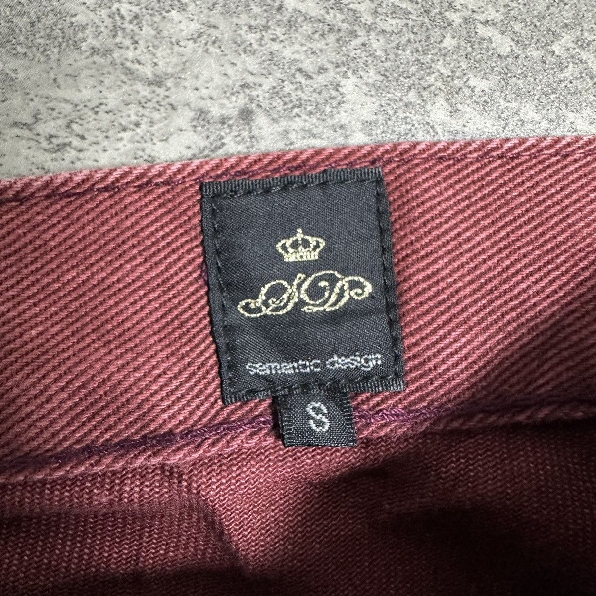Japanese Brand Semantic Design Destressed Jeans Size US 30 / EU 46 - 14 Thumbnail