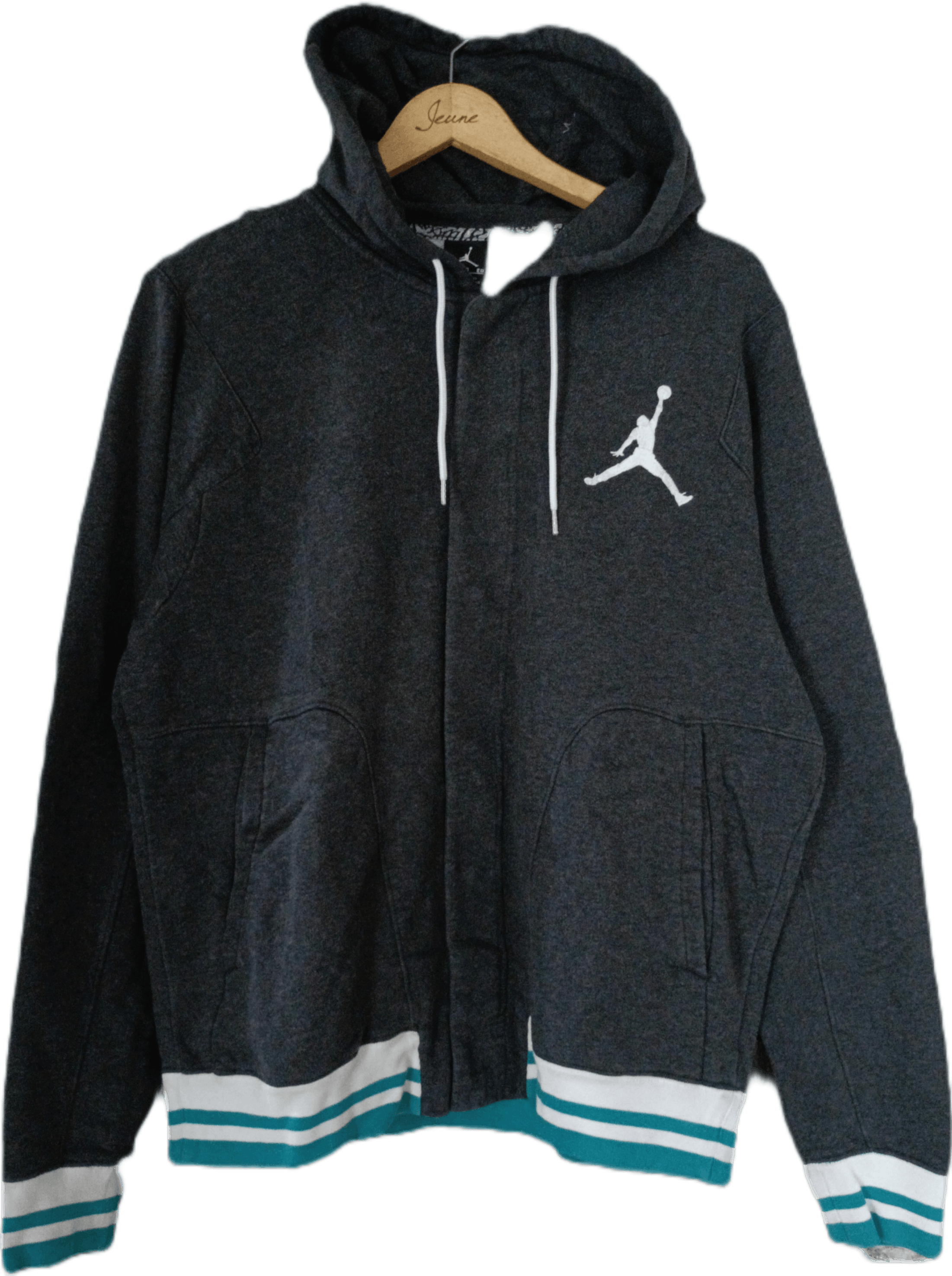 Nike Vintage Nike air Jordan varsity hoodie jacket Y2K Jumpman Size US XL / EU 56 / 4 - 1 Thumbnail