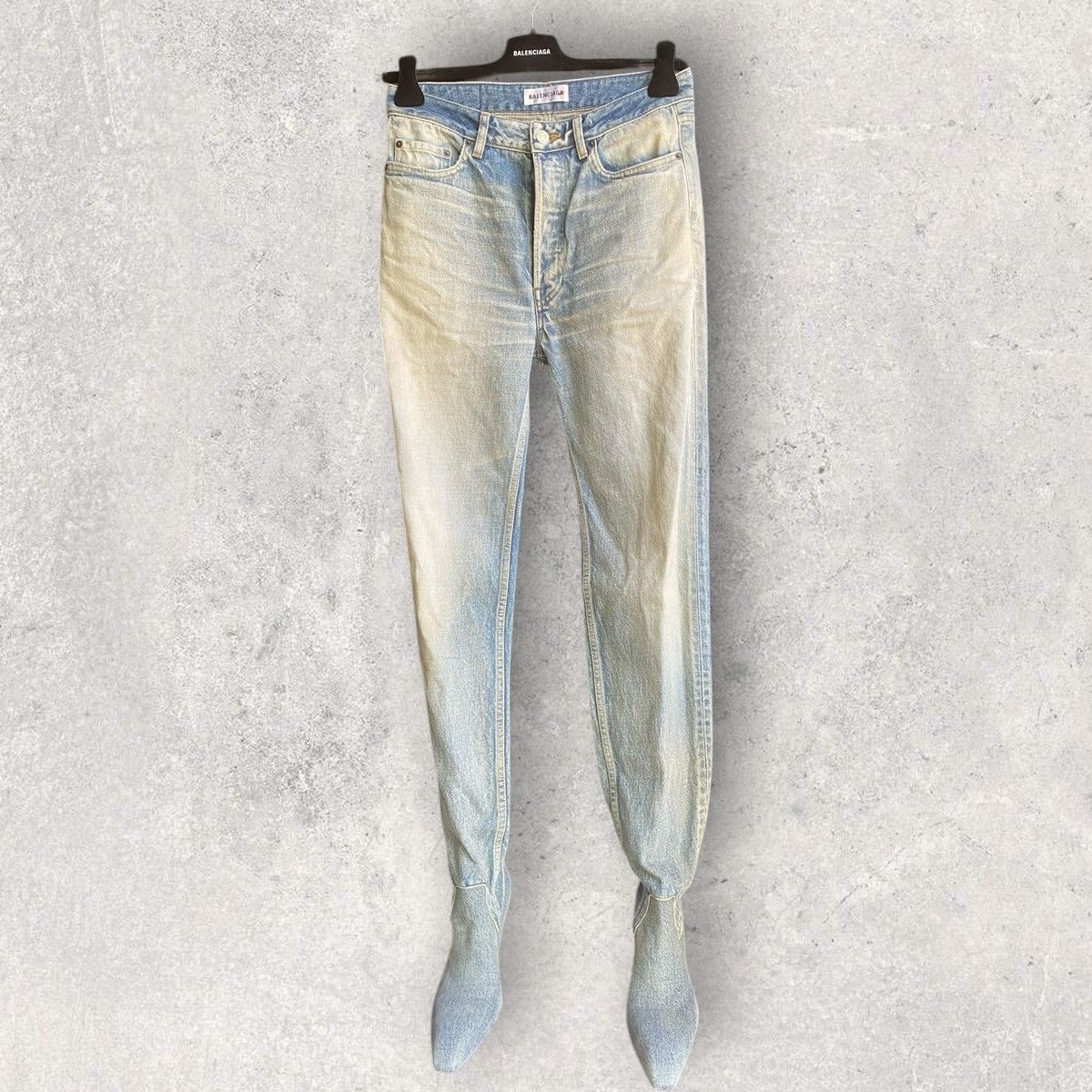 Balenciaga Balenciaga Jeans Heels Size 26" / US 2 / IT 38 - 2 Thumbnail
