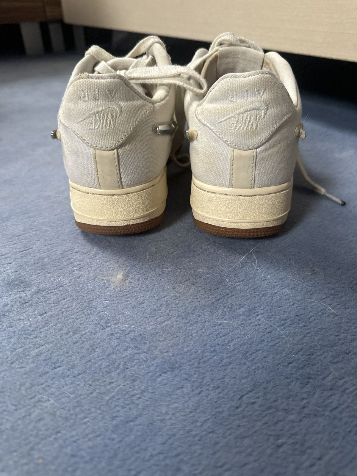 Nike × Travis Scott Nike air force 1 low x travis scott „sail” Size US 9 / EU 42 - 4 Thumbnail