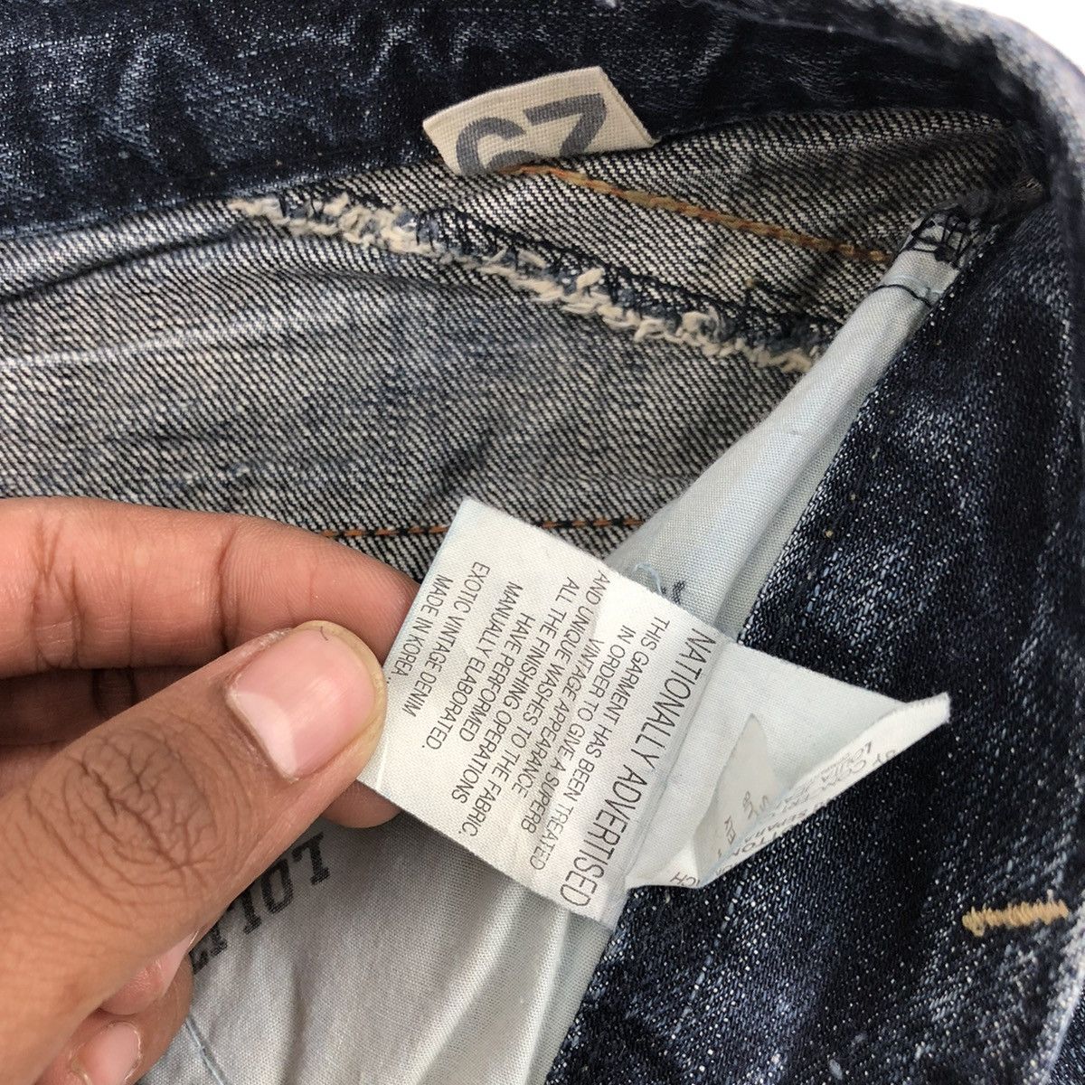 If Six Was Nine 2000s Lolita Distressed Mudmax Lgb Bootcut Flared Jeans Y2K Size US 29 - 9 Thumbnail