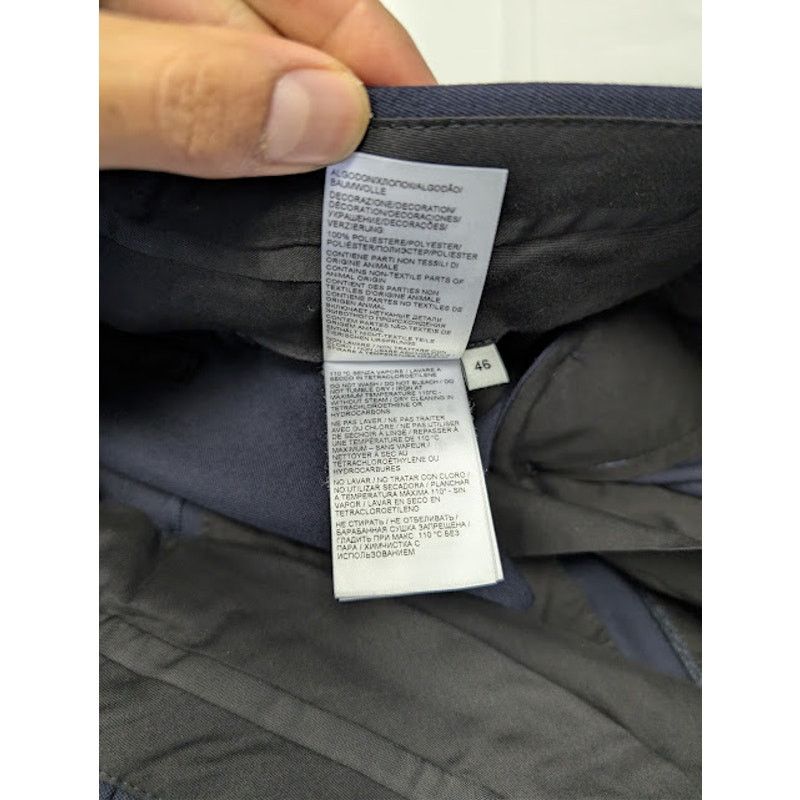 Bottega Veneta o1rshd1 Sartorial GDP Trousers Pant in Slate Grey Size US 30 / EU 46 - 19 Thumbnail