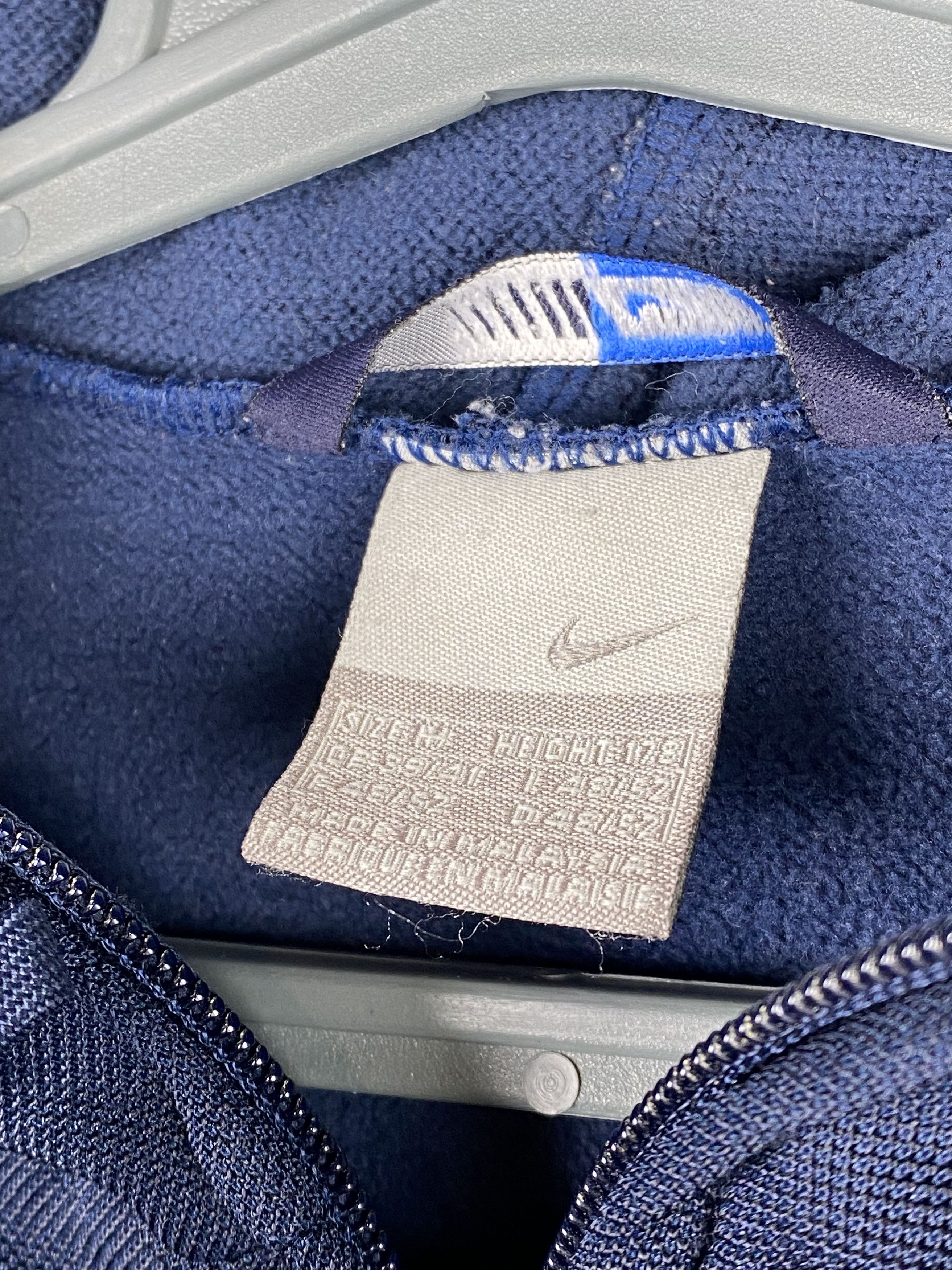 Nike × Vintage Vintage Y2K Big Logo Rare Baggy Zip Up Hoodie 90s Size US M / EU 48-50 / 2 - 7 Thumbnail