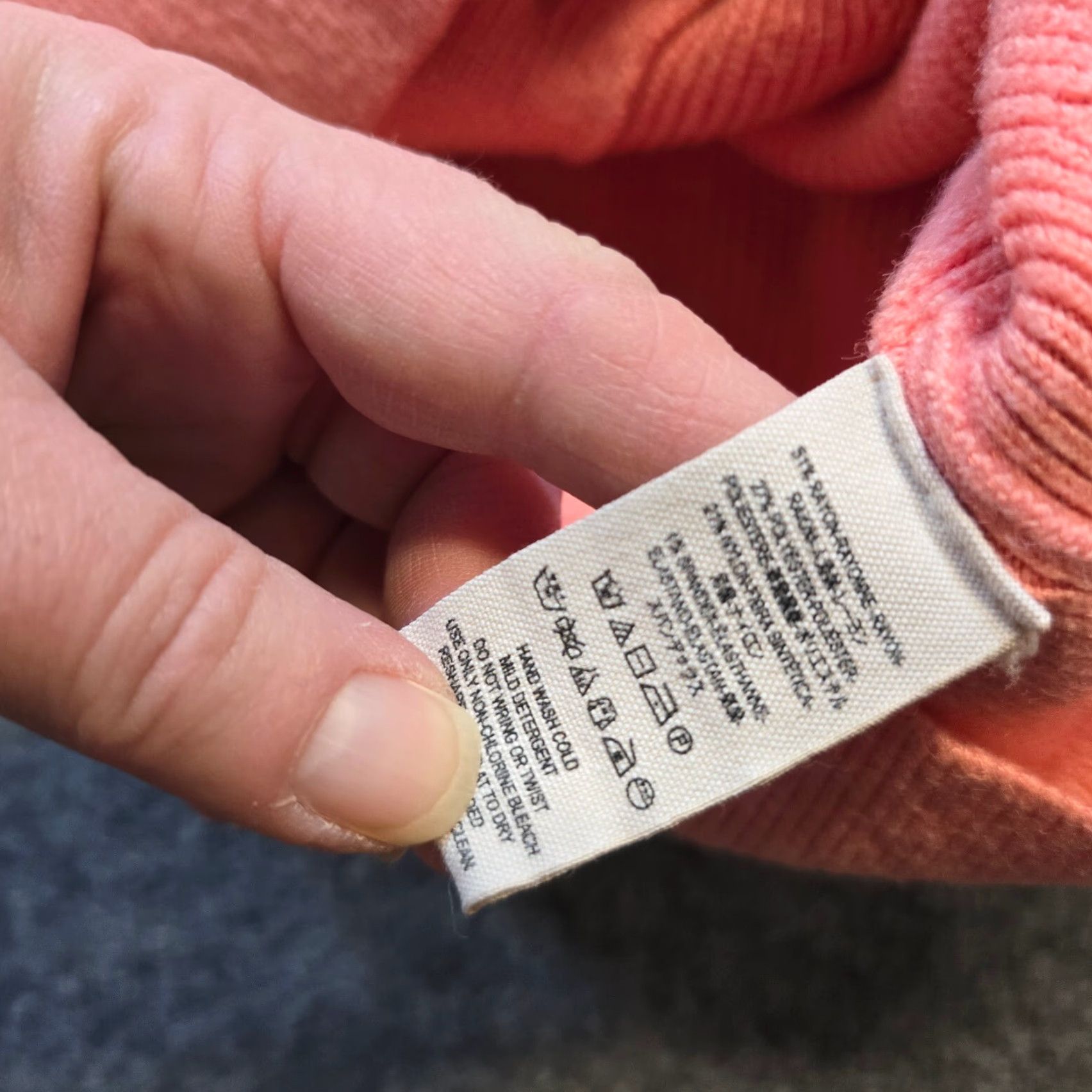 Free People Free People Cardigan Sweater Women M Orange Chunky Knit Long Sleeve V-Neck Oversized Classic Modern Casual Size M / US 6-8 / IT 42-44 - 7 Thumbnail