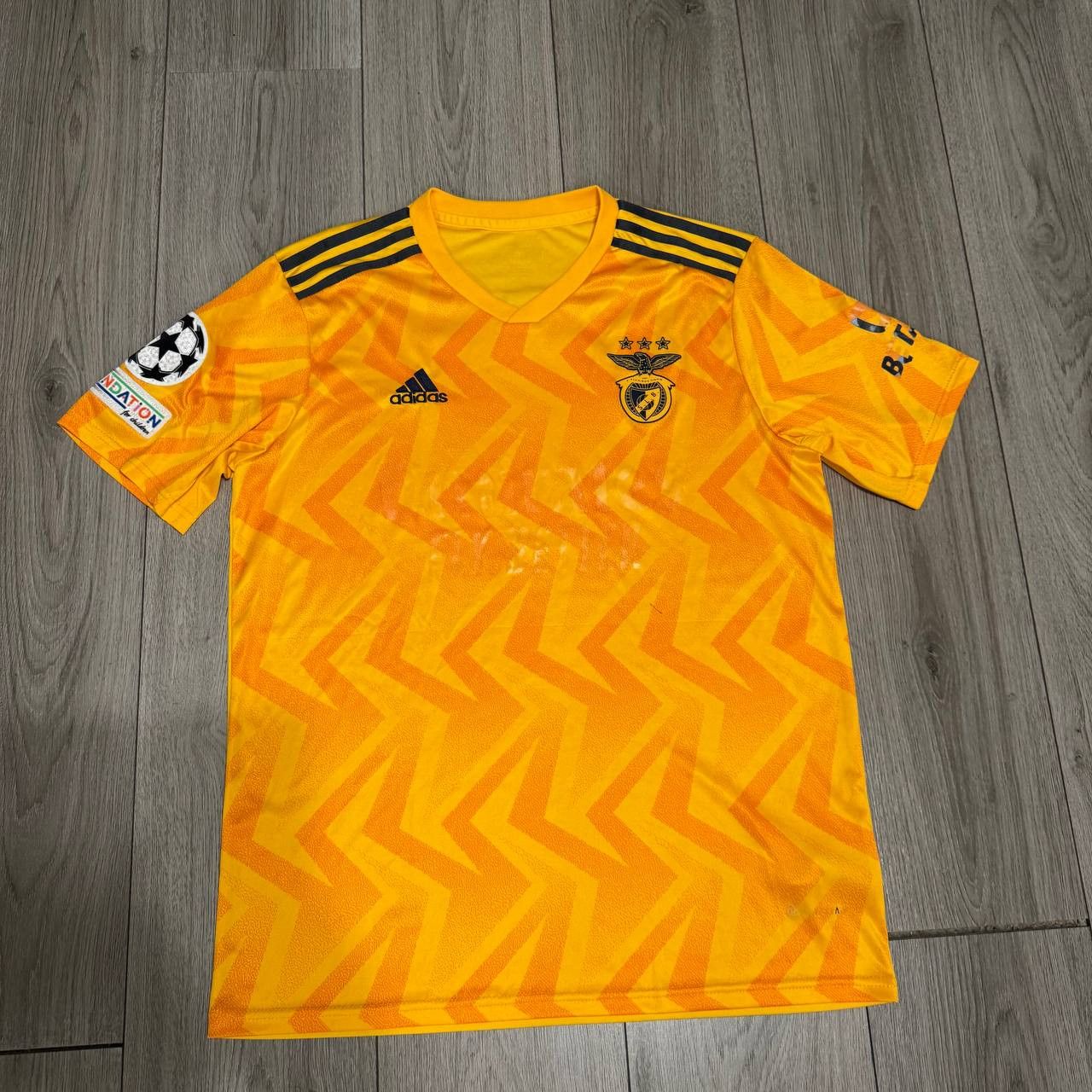Adidas Adidas Benfica Football T-shirt Short Sleeve Yellow Size US M / EU 48-50 / 2 - 1 Thumbnail