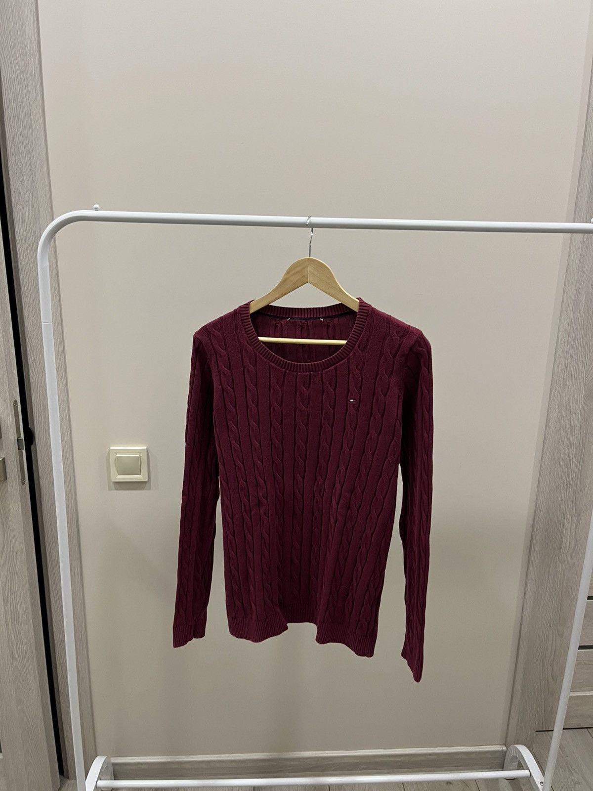Tommy Hilfiger Vintage Polo Ralph Lauren style Sweater Knit Mini Mens 90s Size US M / EU 48-50 / 2 - 1 Thumbnail