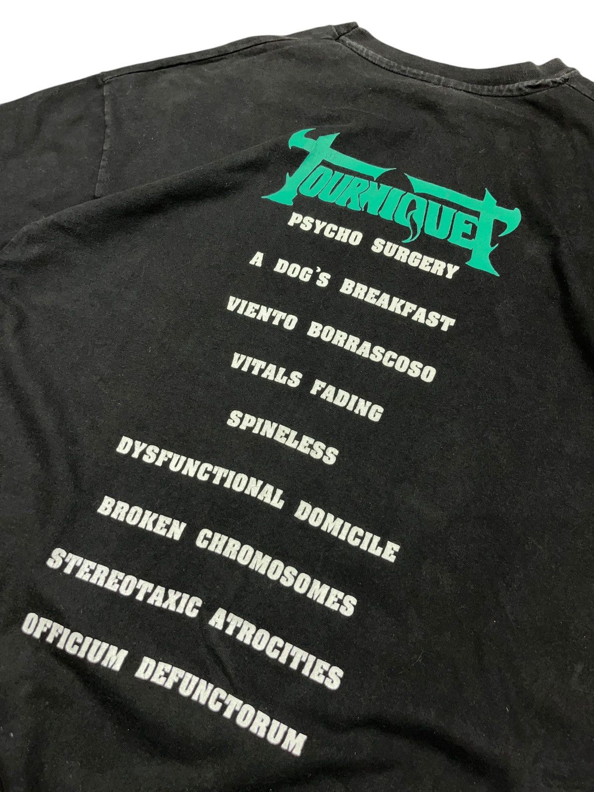 Band Tees × Vintage Vintage 1991 Tourniquet Psycho Christian Metal Band T-shirt Size US XL / EU 56 / 4 - 9 Thumbnail