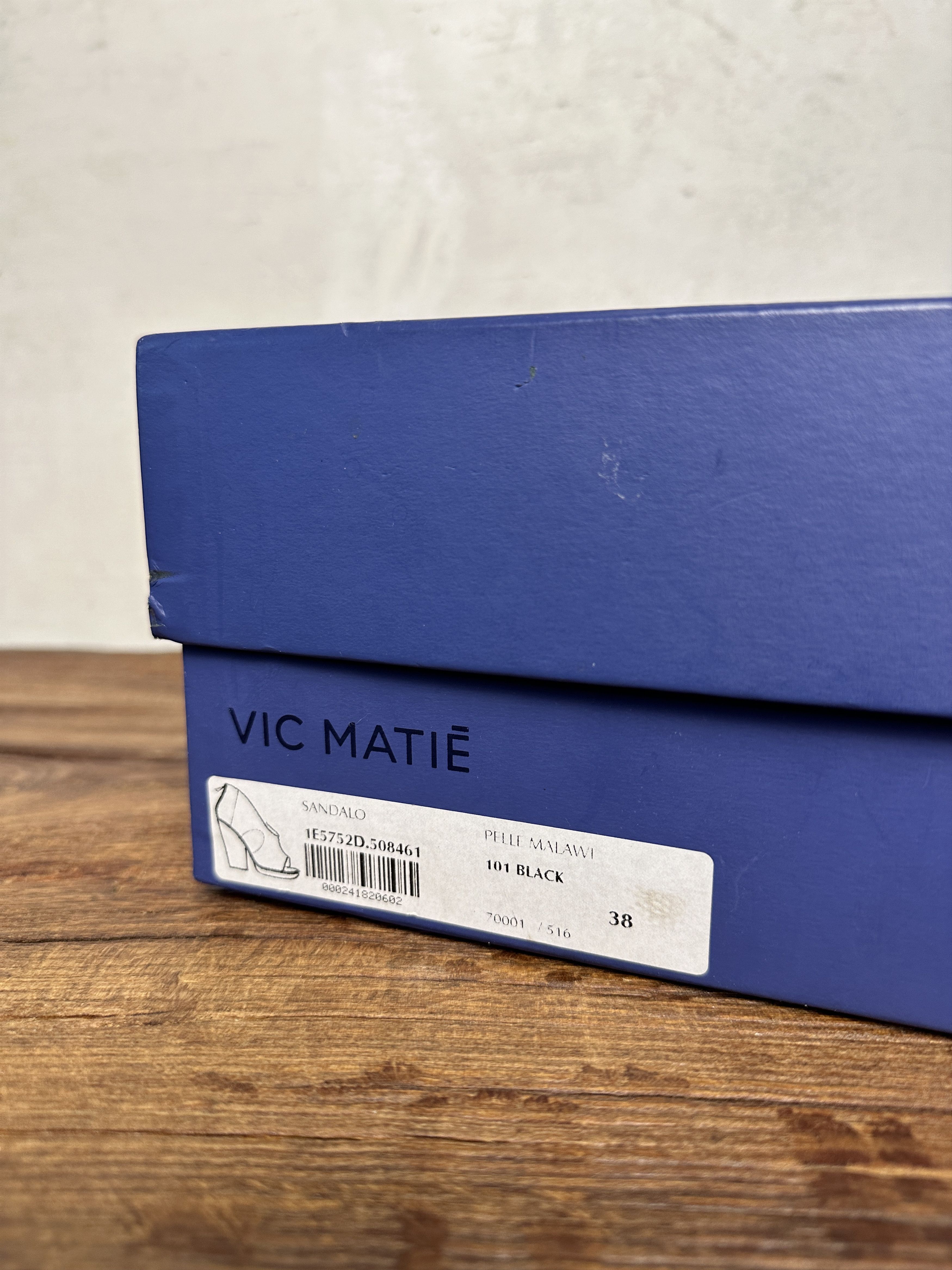 VIC MATI Vic Matie Pelle Malawi Heeled Sandals Size US 8 / IT 38 - 11 Thumbnail