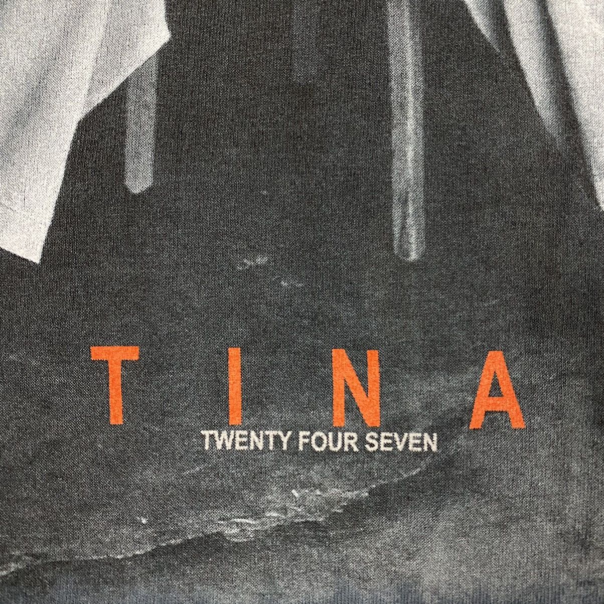 Band Tees Vintage 00's TINA TURNER Twenty Four Seven Tour Tee / Singer Size US L / EU 52-54 / 3 - 5 Thumbnail