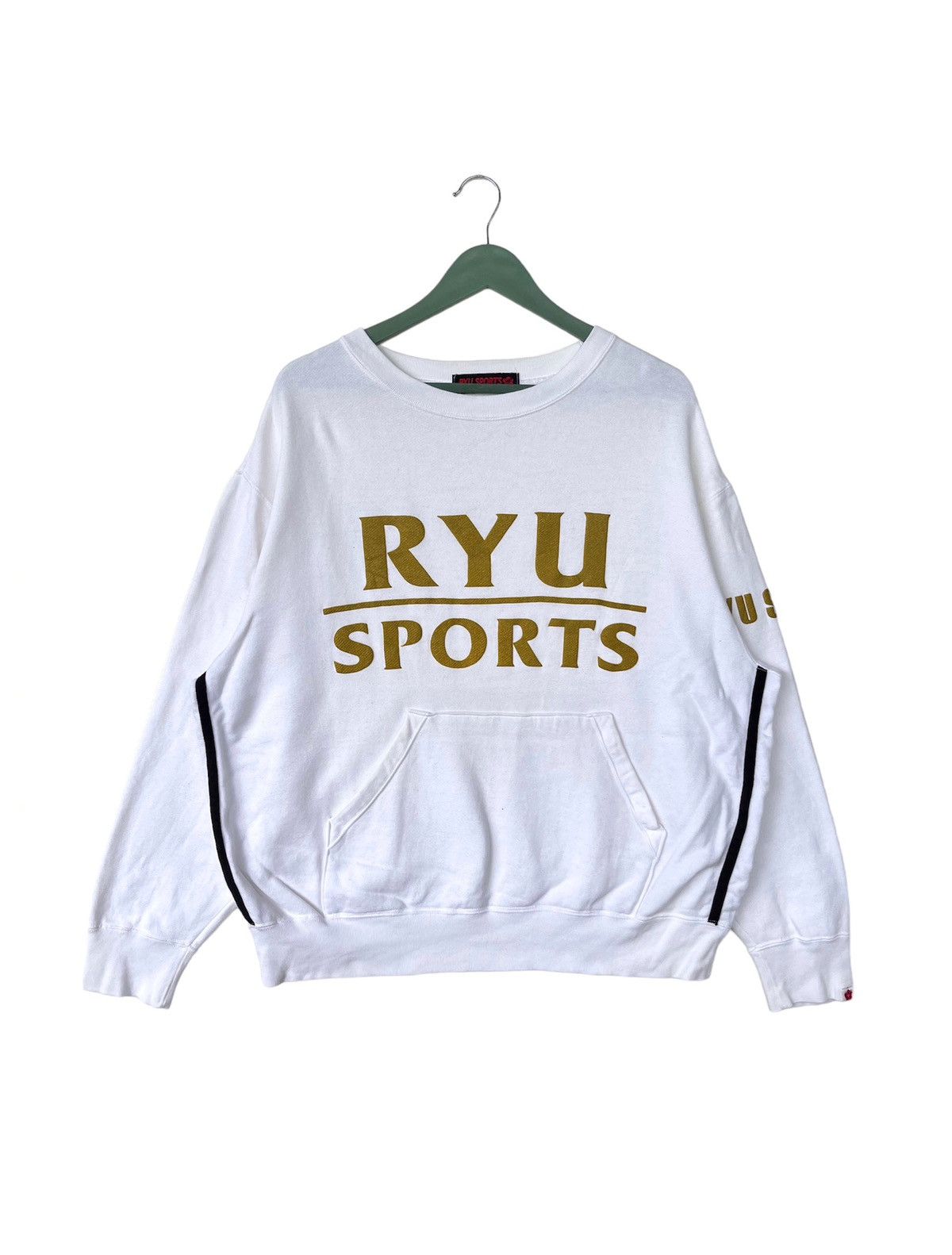 Vintage Vintage Ryu Sports Pockets Sweatshirt Size US M / EU 48-50 / 2 - 1 Thumbnail