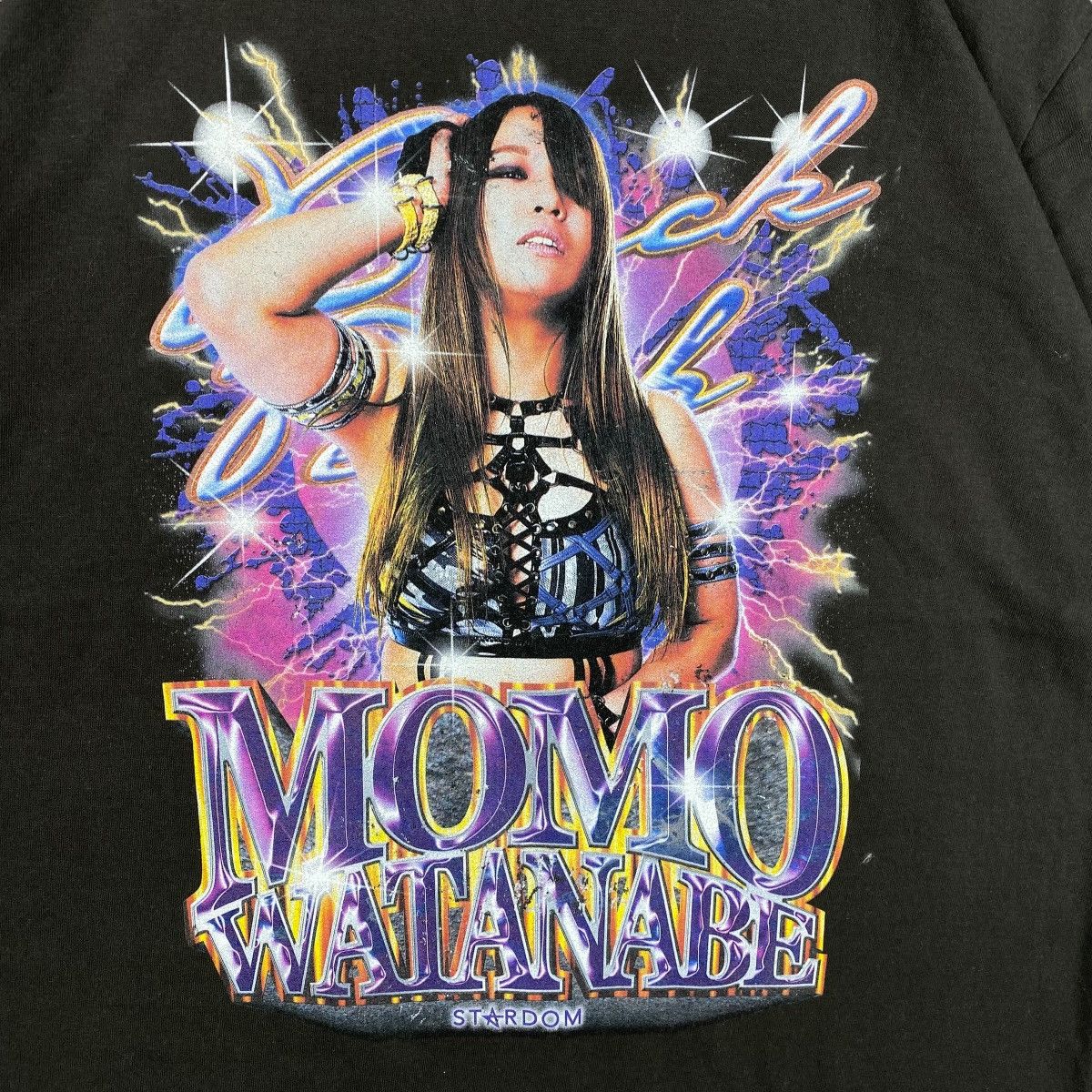 Japanese Brand Japanese Pro Wrestler MOMO WATANABE Graphic Tee Shirt Size US L / EU 52-54 / 3 - 2 Thumbnail