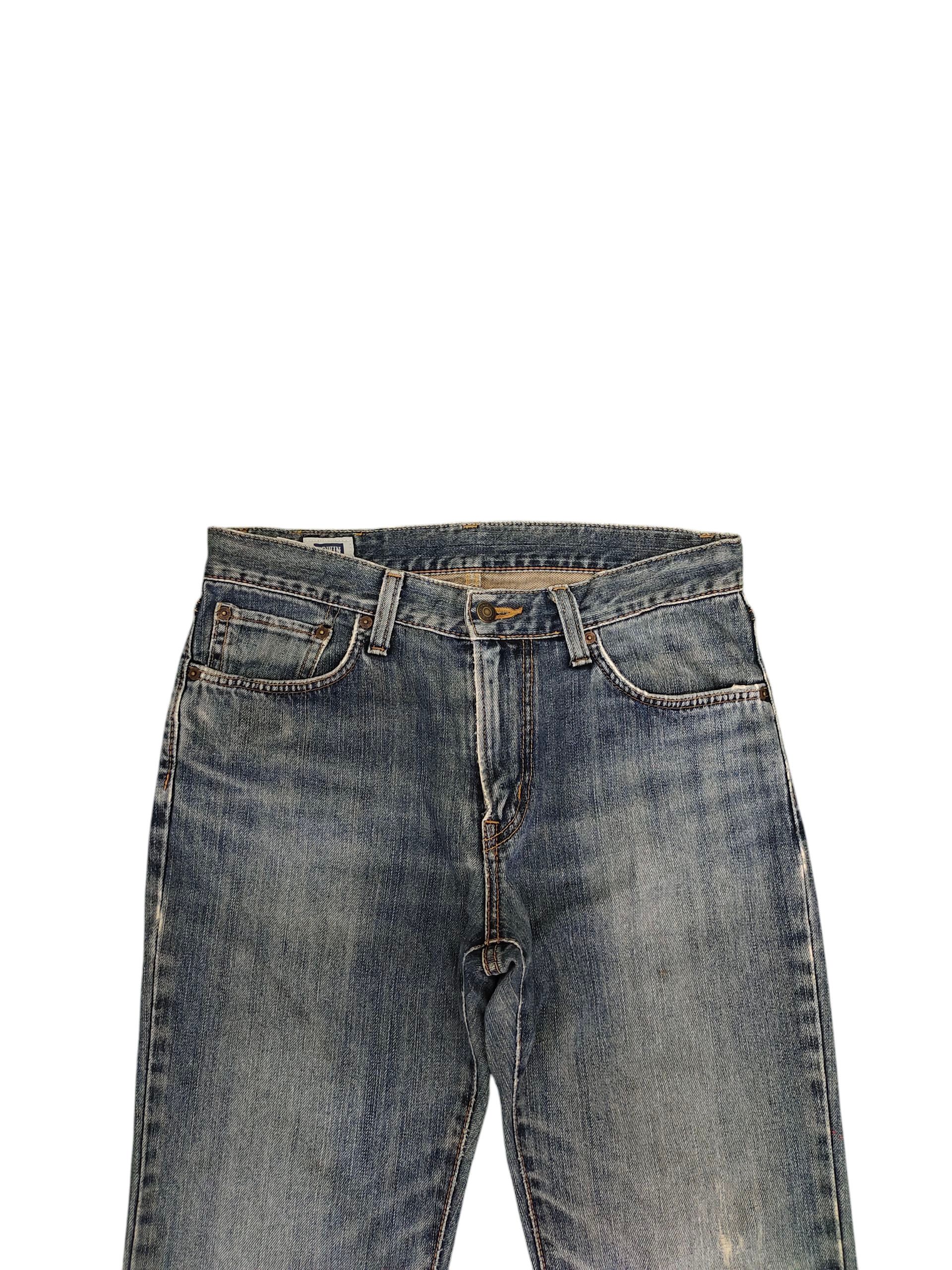 Kapital Vintage Edwin 403 Clawmark Distress Denim Jeans Size US 30 / EU 46 - 2 Thumbnail