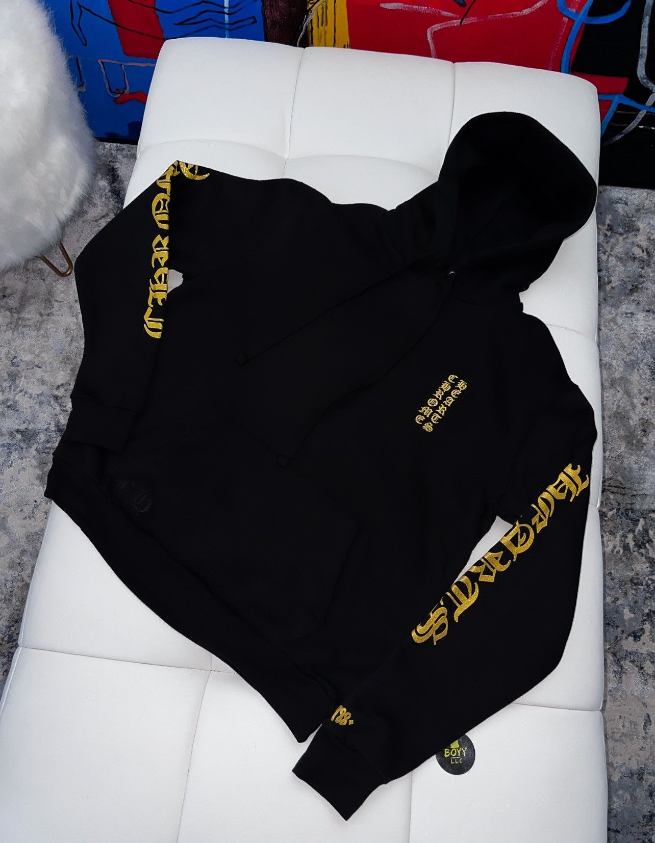 Chrome Hearts Glitter Hoodie | Grailed