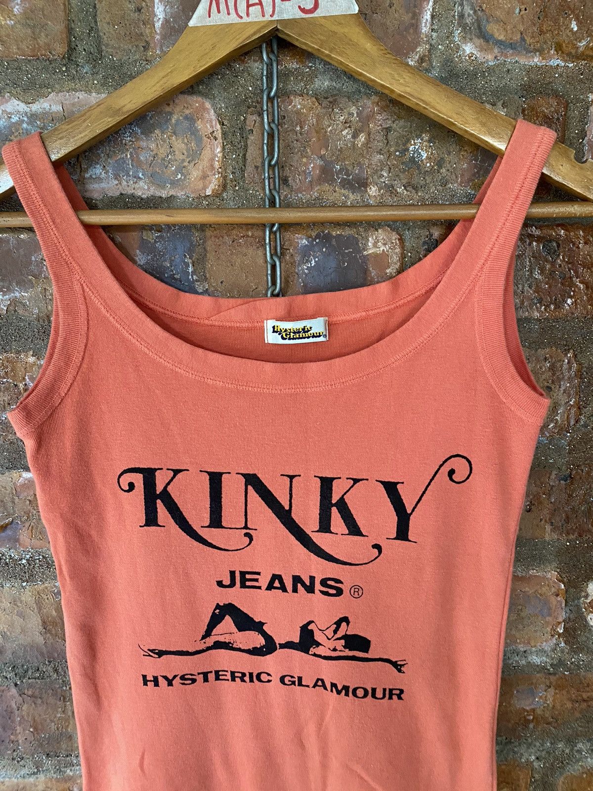 Hysteric Glamour 🔥OG 1990s HYSTERIC KINKY Naked logo tank Size S / US 4 / IT 40 - 3 Thumbnail