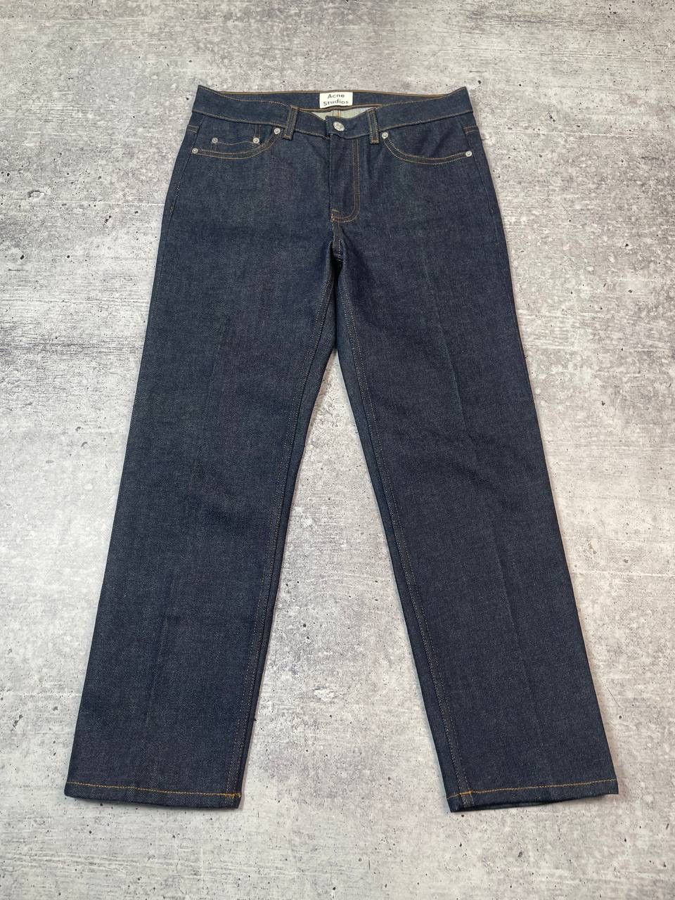 Acne Studios Vintage Acne Studios Raw Denim Indigo Dark Jeans Y2K Size 27" / US 4 / IT 40 - 2 Thumbnail