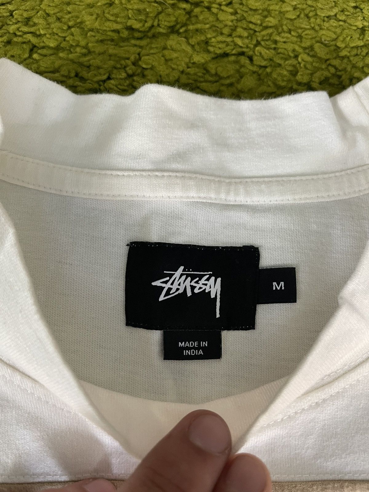 Designer × Stussy Stussy striped knit logo t-shirt Size M / US 6-8 / IT 42-44 - 2 Thumbnail