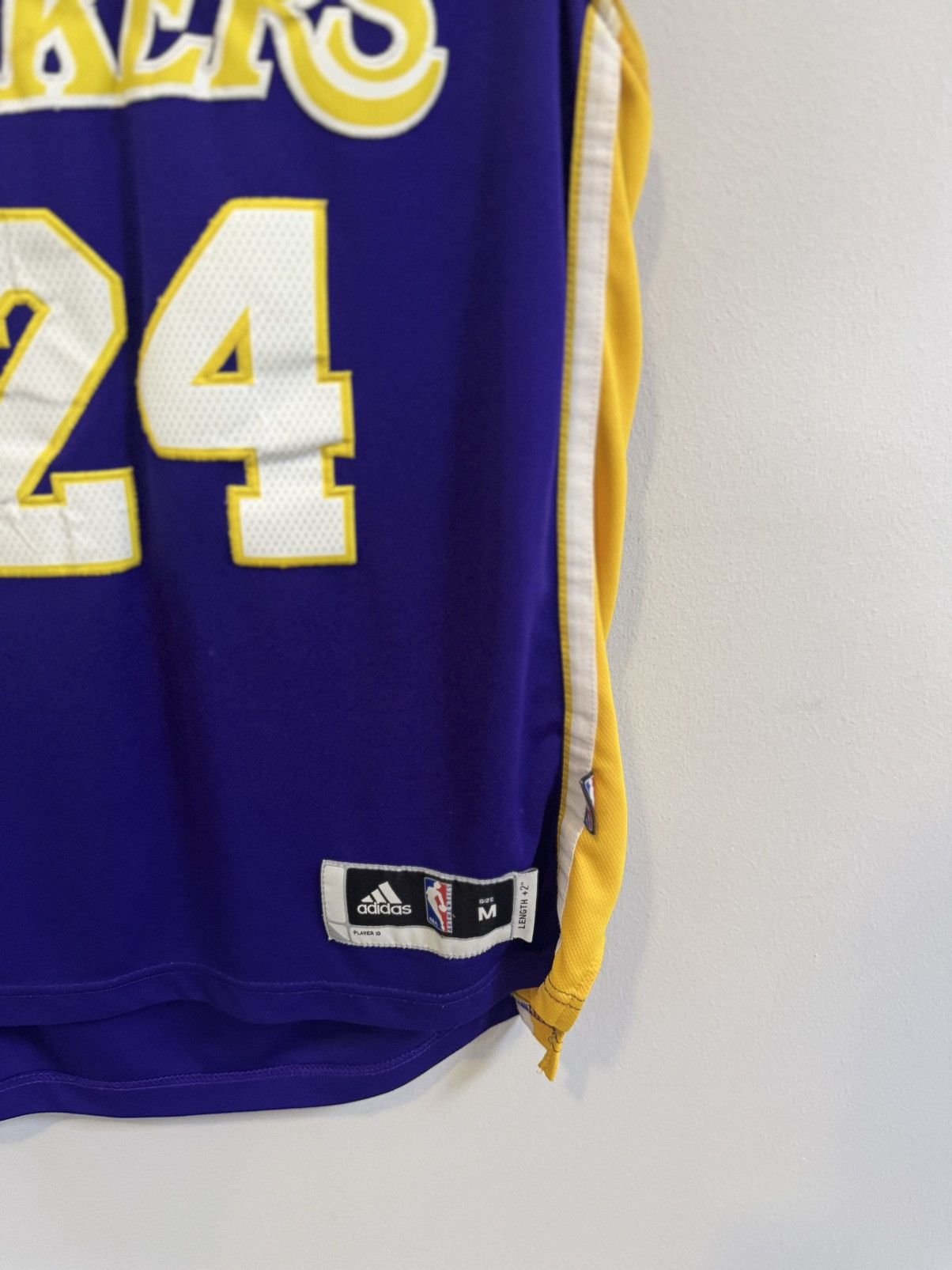 Adidas × NBA 2012 Lakers Koby Bryant Adidas NBA Jersey Size US M / EU 48-50 / 2 - 3 Thumbnail