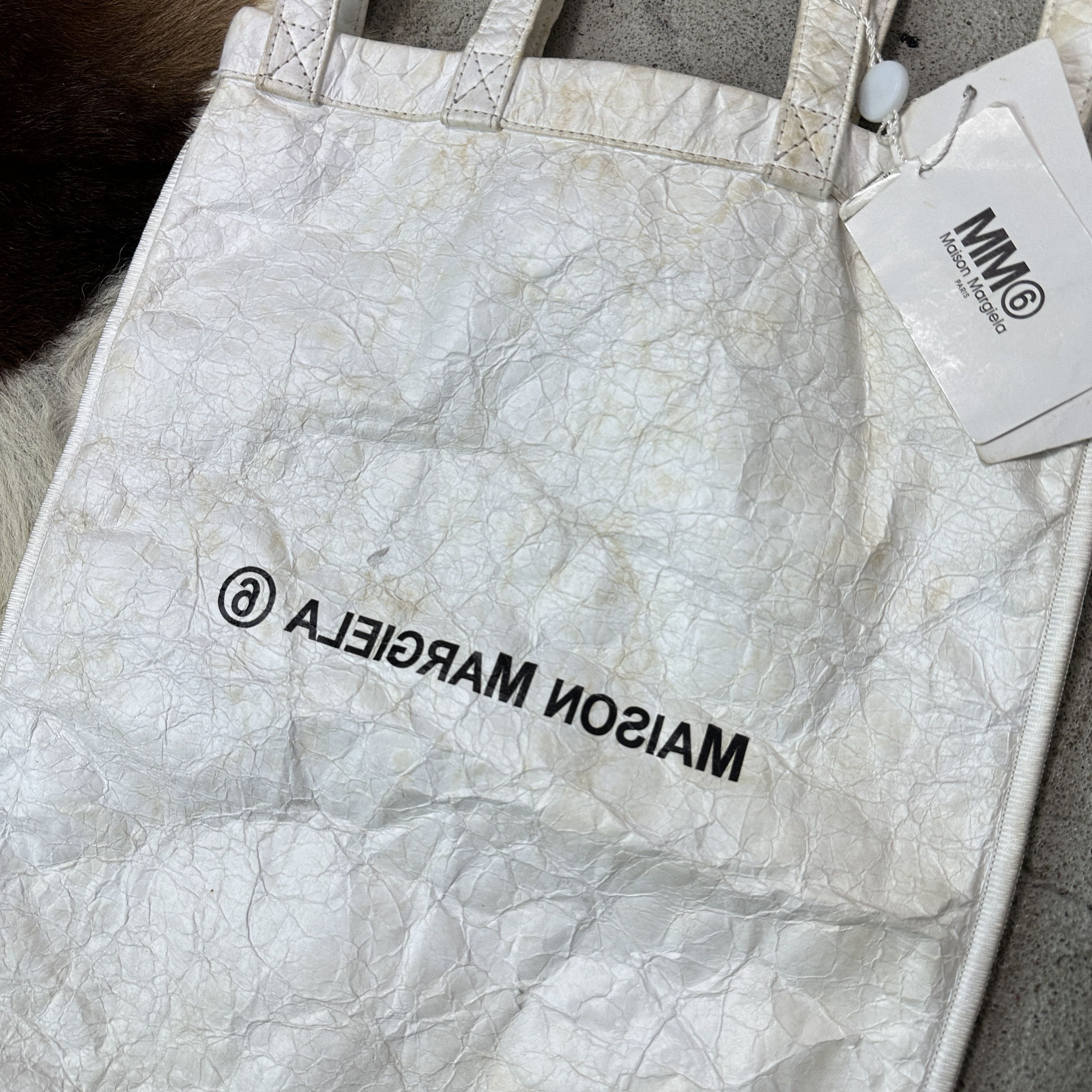 Maison Margiela Vintage Maison Margiela MM6 Paper Tote Bag Y2K Size ONE SIZE - 3 Thumbnail