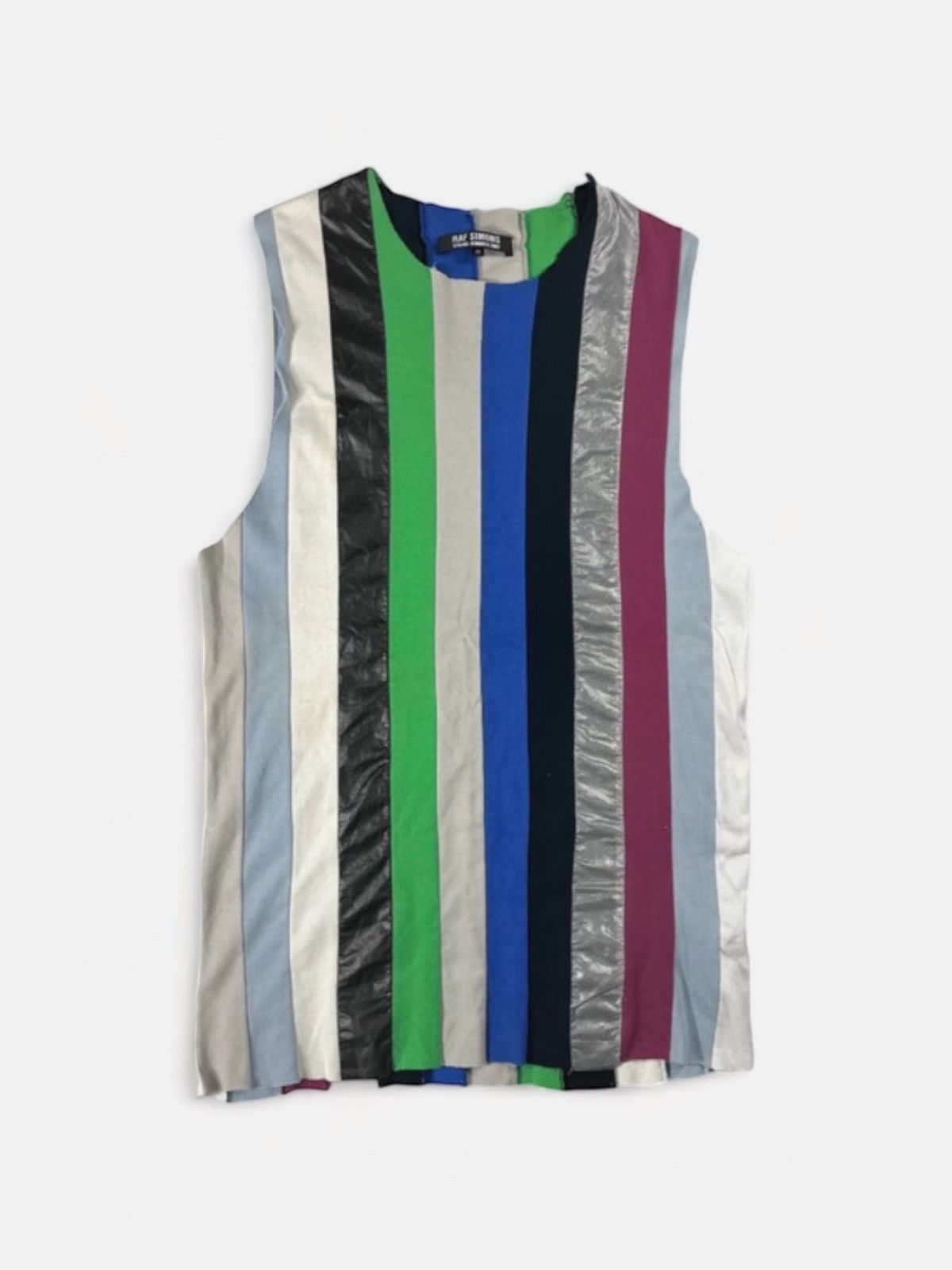Raf Simons Raf Simons - SS07 Multi-material Tank Top | Grailed