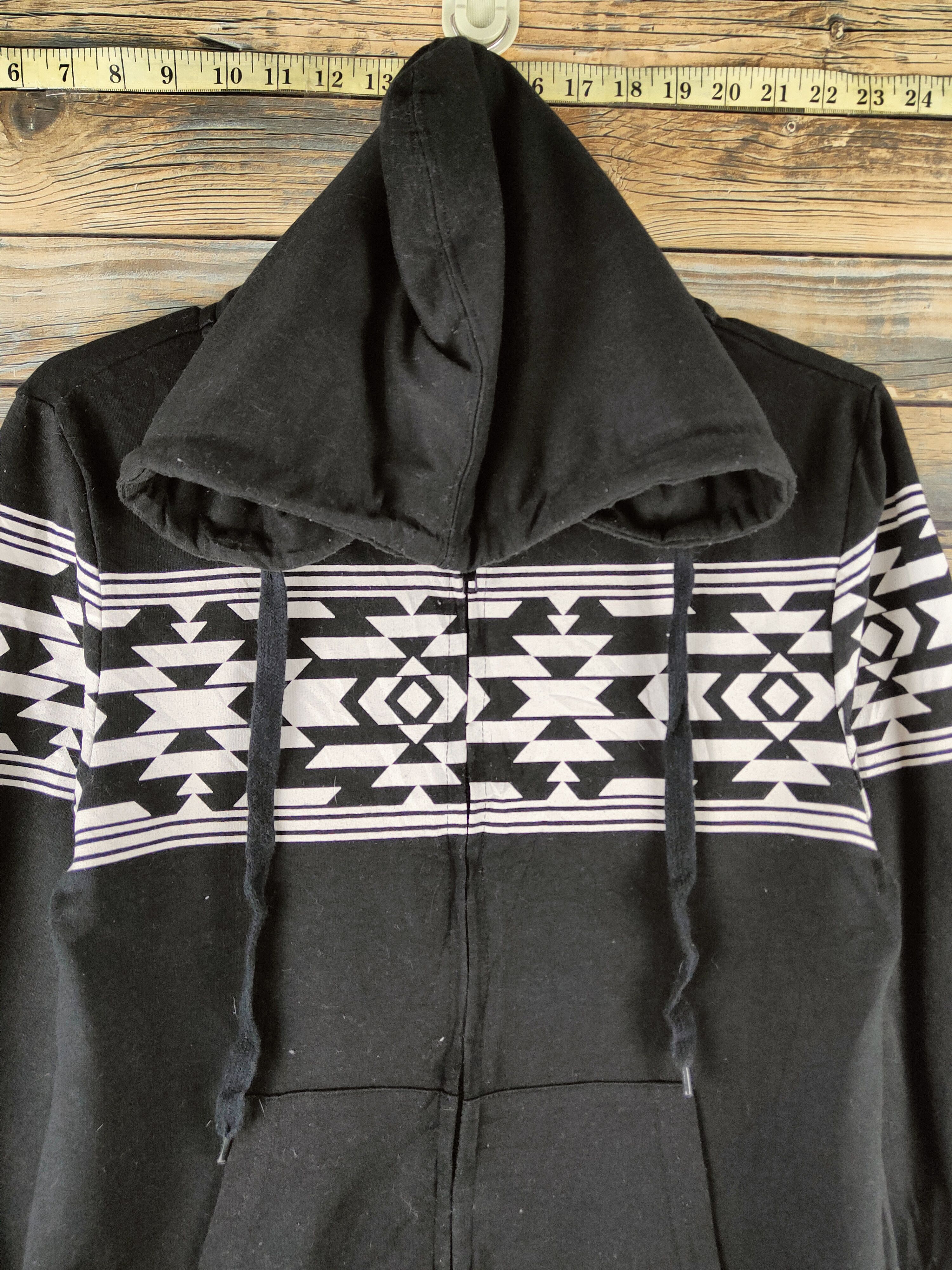 Japanese Brand Vintage Art by Roshell Black Hoodie Sweaters Size L / US 10 / IT 46 - 2 Thumbnail
