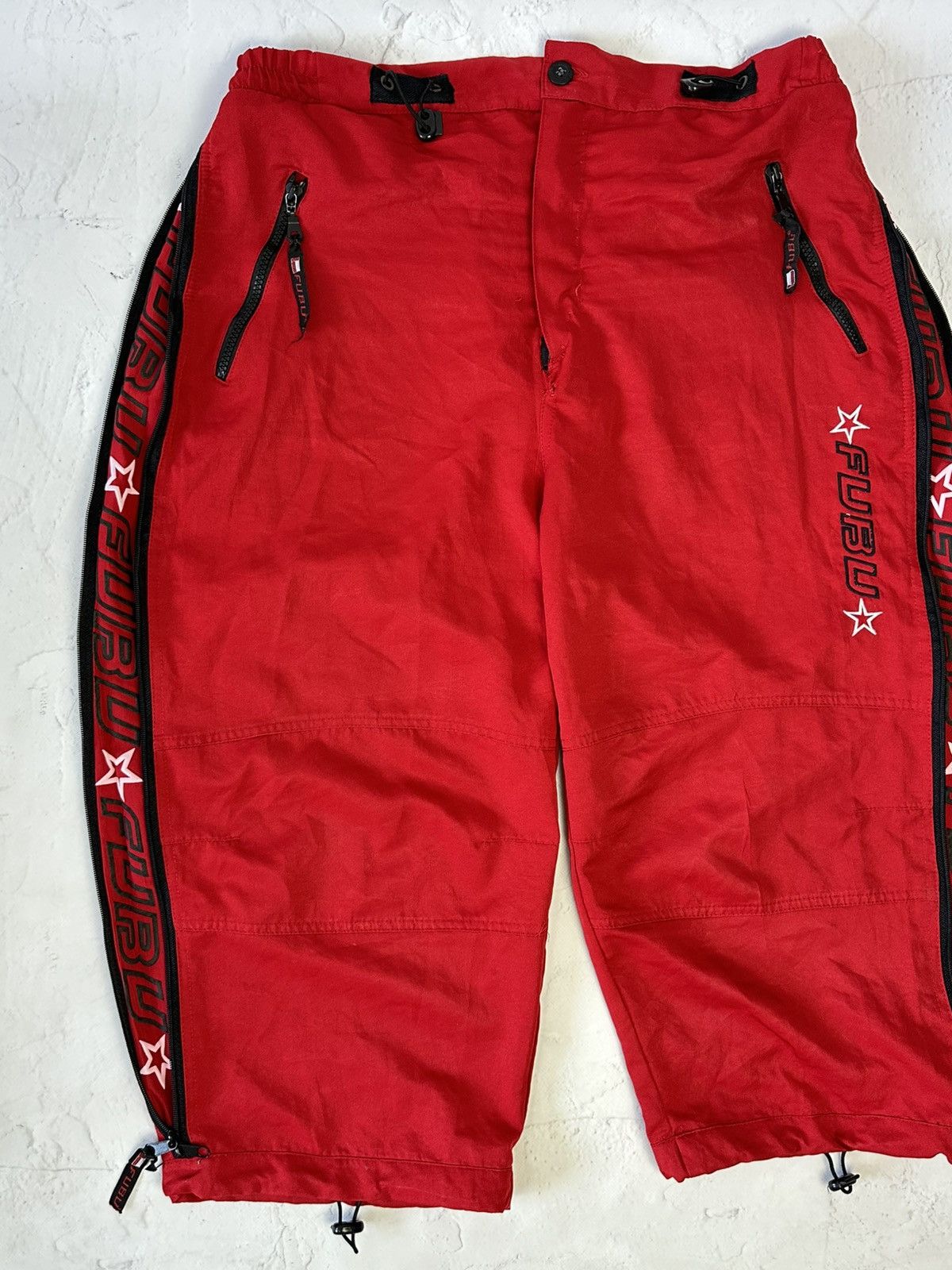 Fubu × Vintage Y2K Vintage Fubu Zipper Breeches Size US 33 - 3 Thumbnail