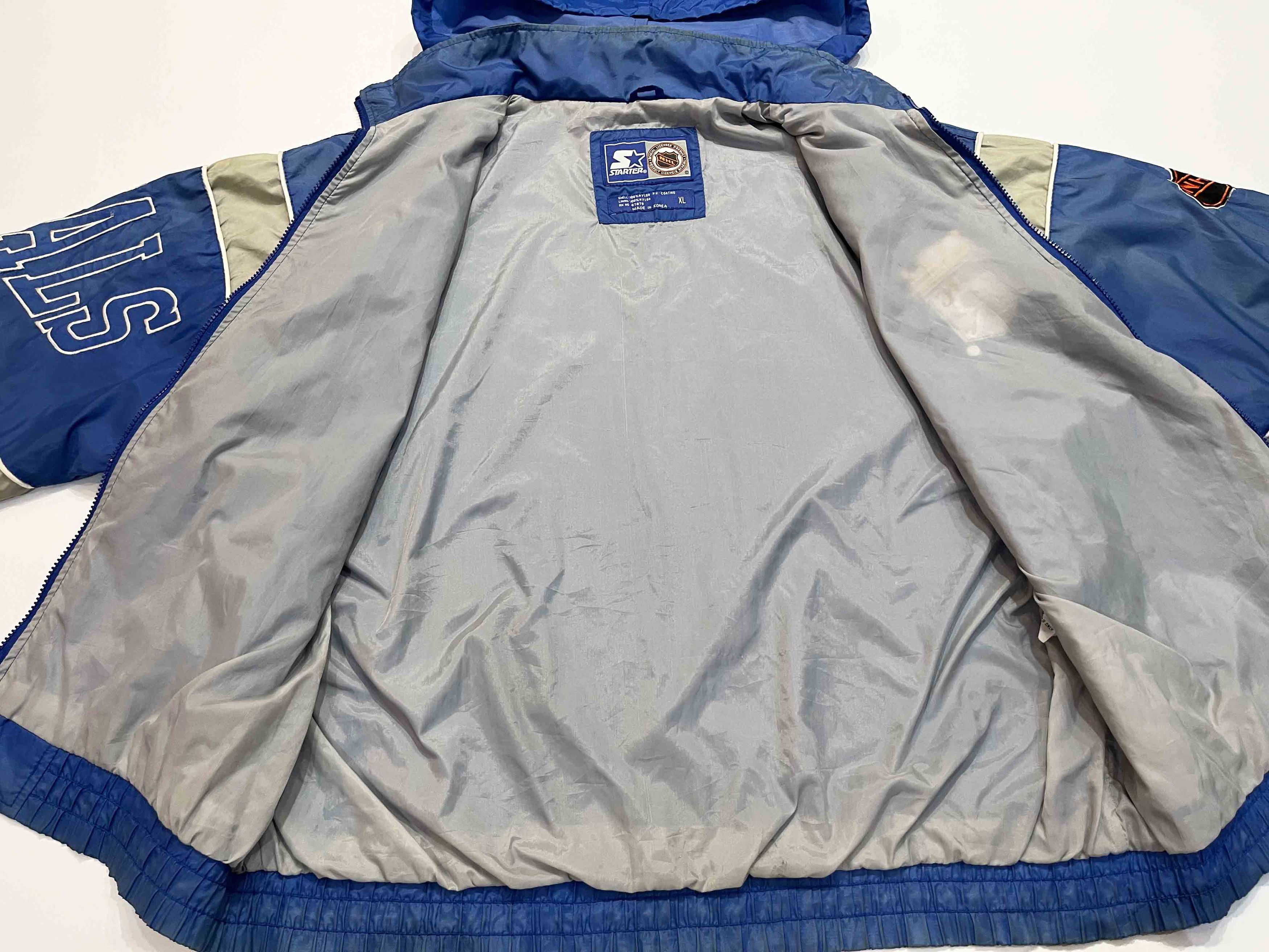 Starter Vintage Starter MLB Kansas City Royals Full Zip Jacket Size US XL / EU 56 / 4 - 7 Thumbnail