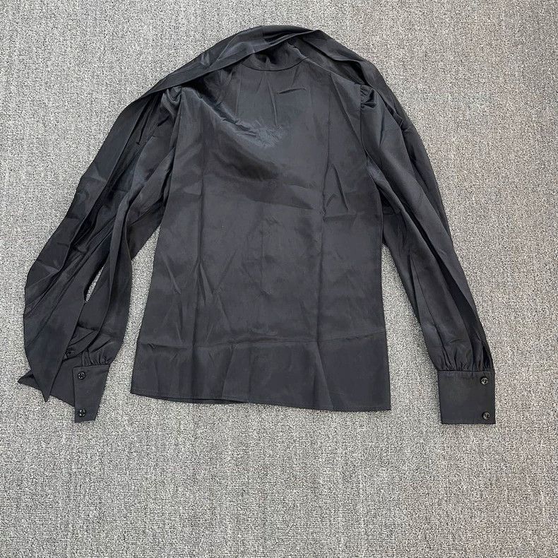 Saint Laurent Paris Saint Laurent Paris black shirt 2505-Nextarrow Size XS / US 0-2 / IT 36-38 - 2 Thumbnail