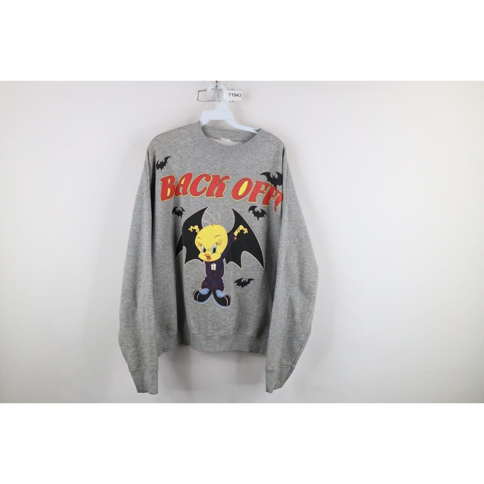 Vintage Vintage 90s Looney Tunes Halloween Tweety Bird Sweatshirt Size XXL / US 16-18 / IT 52-54 - 1 Thumbnail