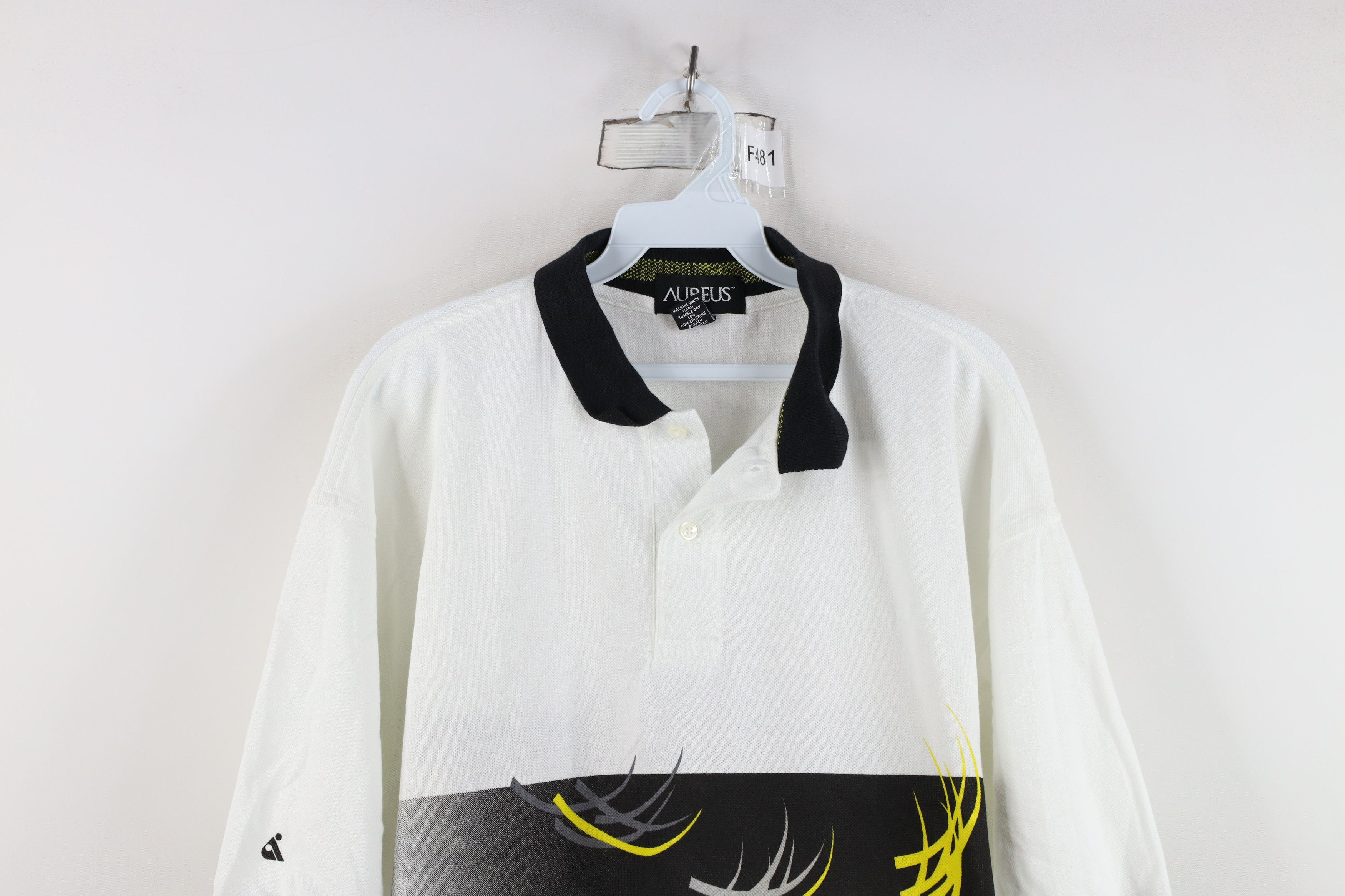 Vintage Vintage 90s Streetwear Pique Cotton Golf Polo Shirt USA Size US XL / EU 56 / 4 - 2 Thumbnail