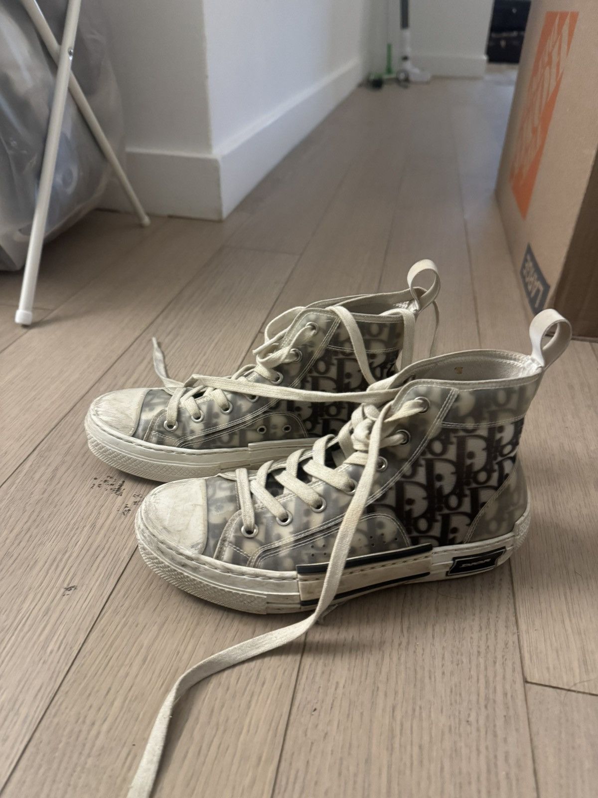 Dior B23 Oblique High Top Sneakers
