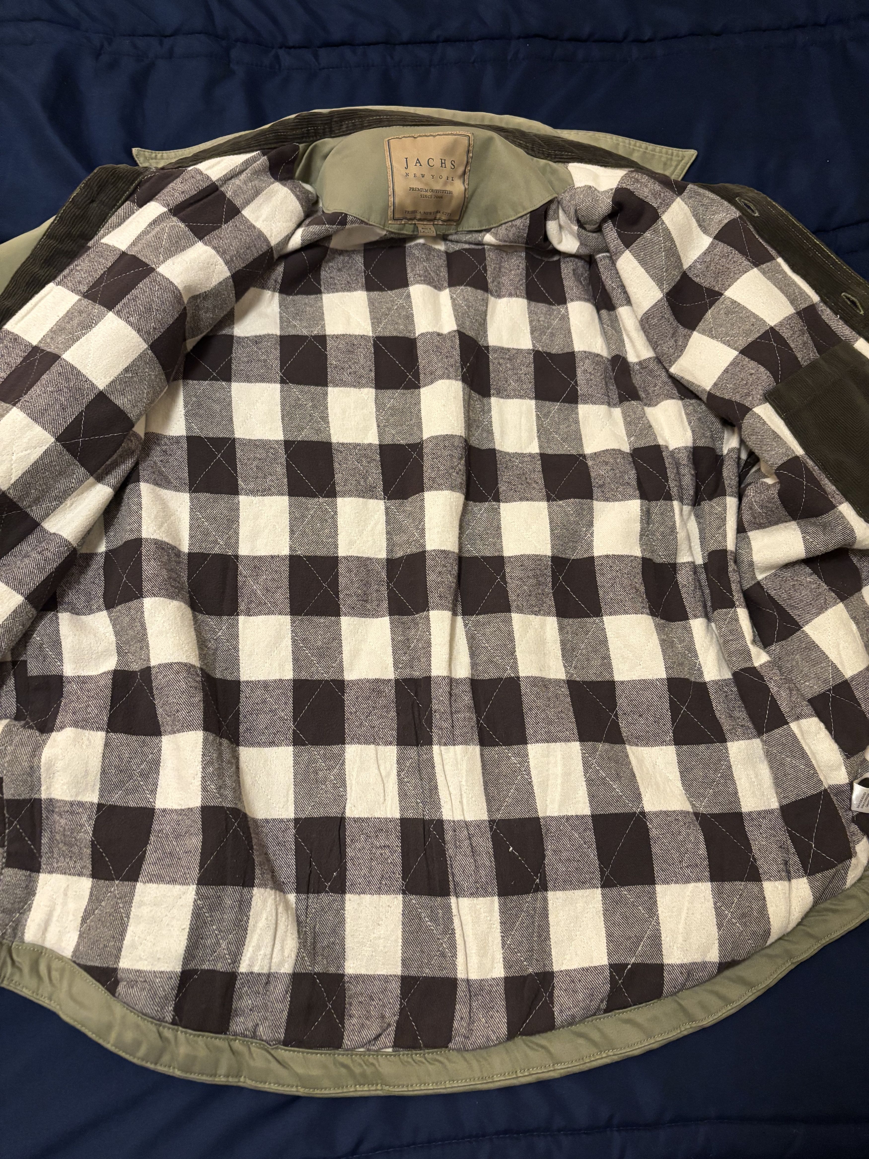 JACHS NY Light Green Overshirt Size US L / EU 52-54 / 3 - 5 Thumbnail