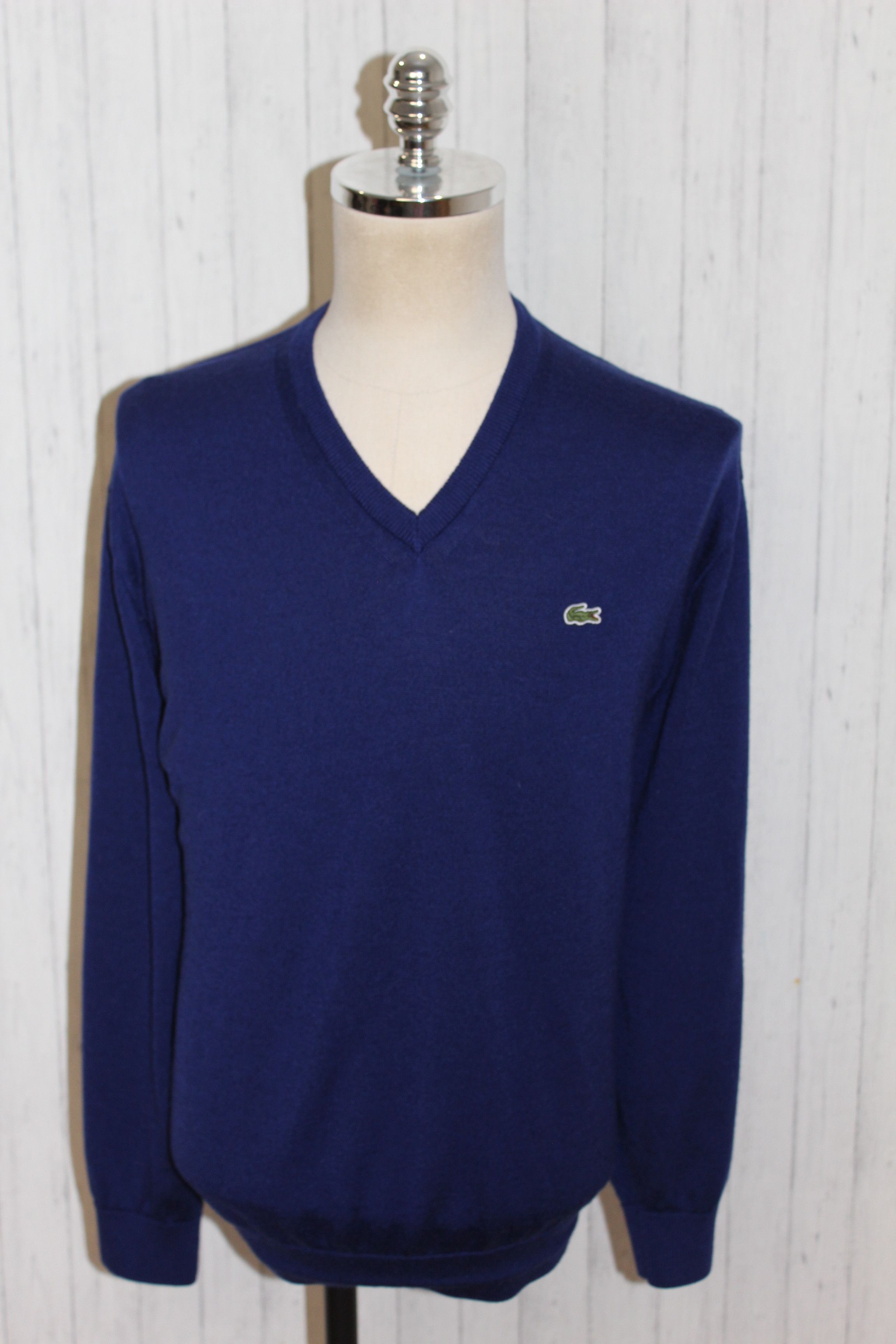 Lacoste LACOSTE Wool Knitted Cardigan Sweater Size 3XL Size US XXL / EU 58 / 5 - 2 Thumbnail
